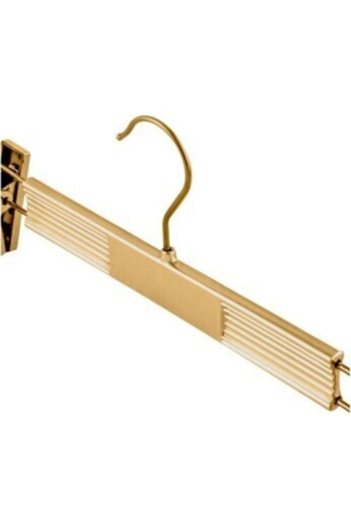 Askıcı-5 Pieces of Skirt Hangers with Gold Latch 4