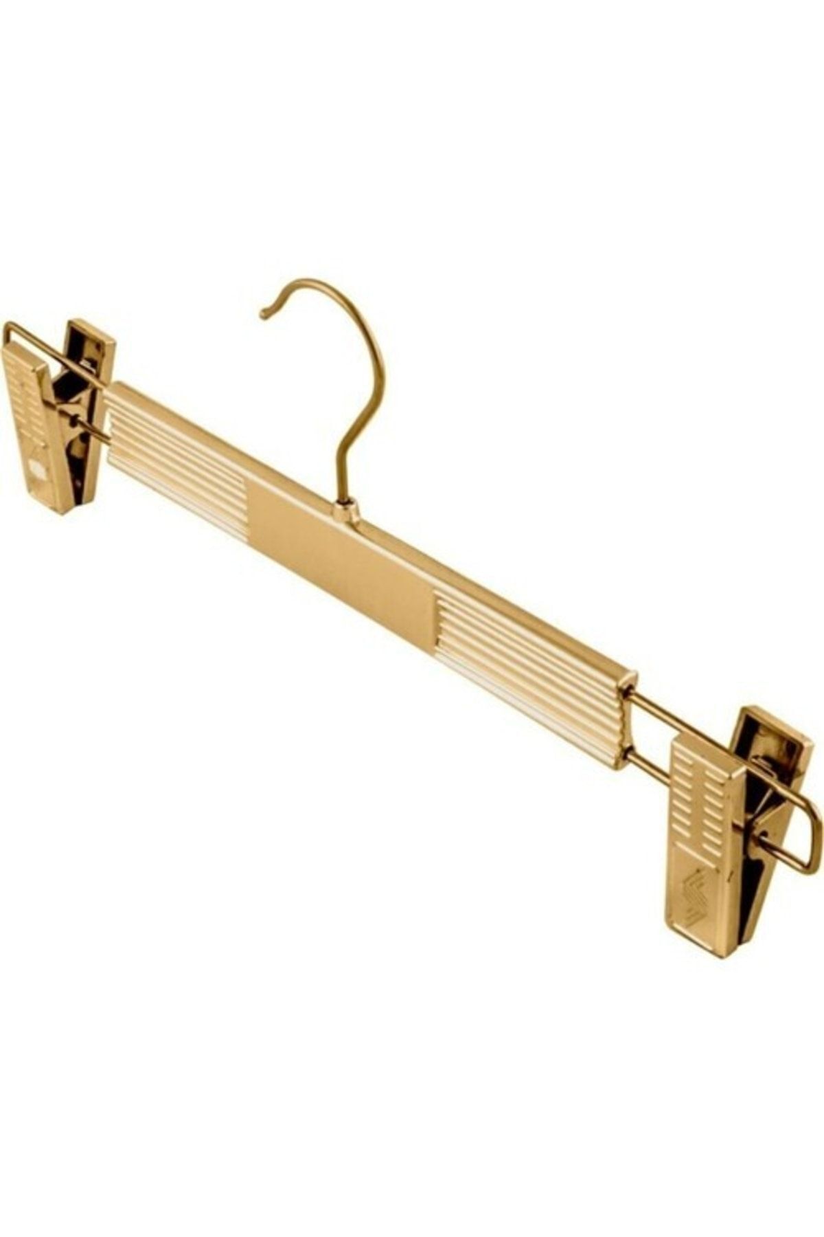 Askıcı-5 Pieces of Skirt Hangers with Gold Latch 1