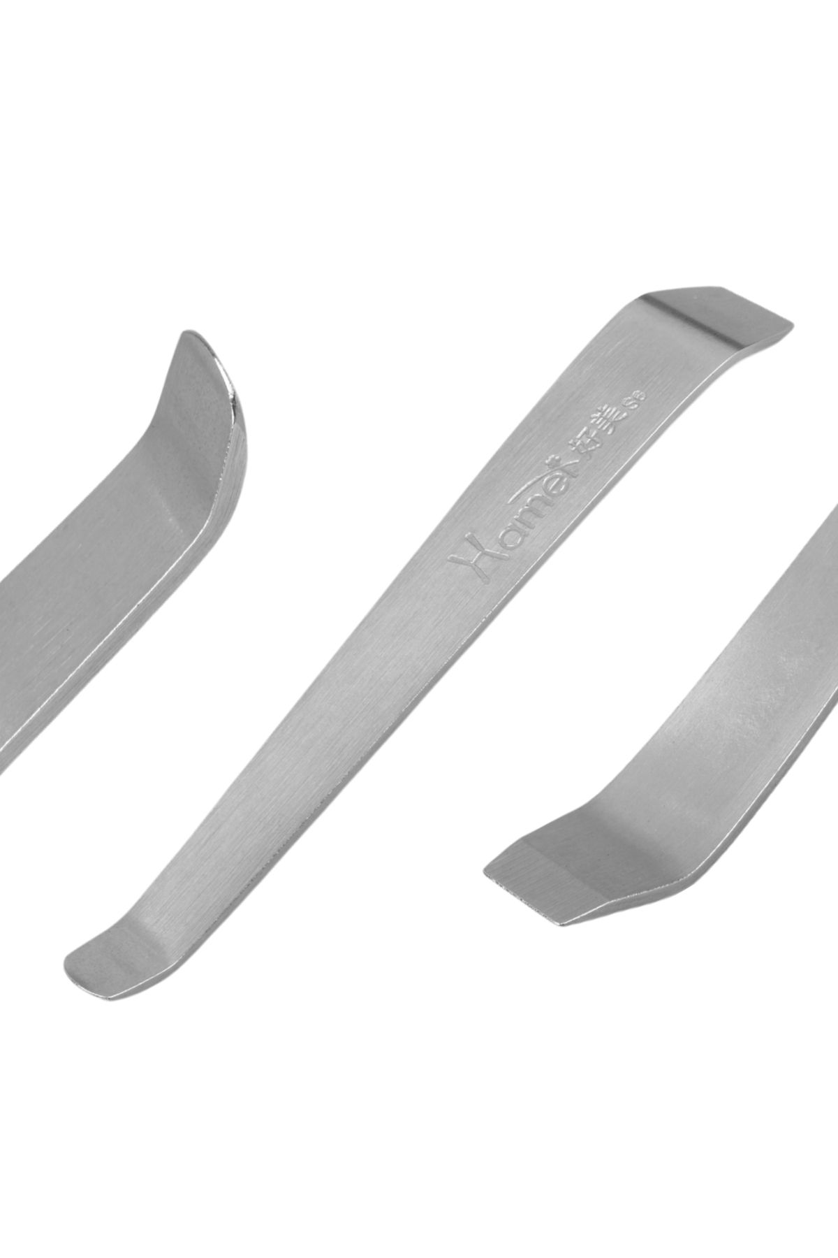 OEM ARAÇ İÇİ SES SİSTEMİ SÖKME LEVYESİ PASLANMAZ ÇELİK (2X135MM) (5024)