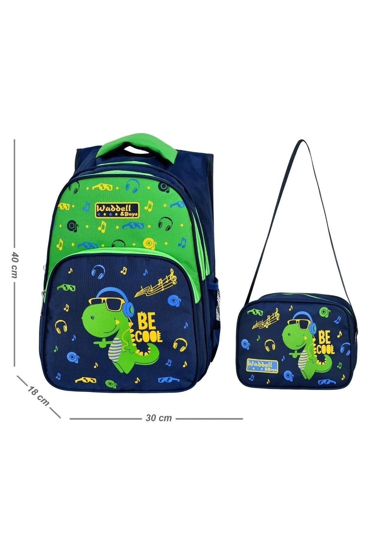 çantamgelsin Gantă De Școala Primară Băieți Set De 3 Ghiozdane Ortopedice Cu Suport Pentru Spate Masculin - One Size