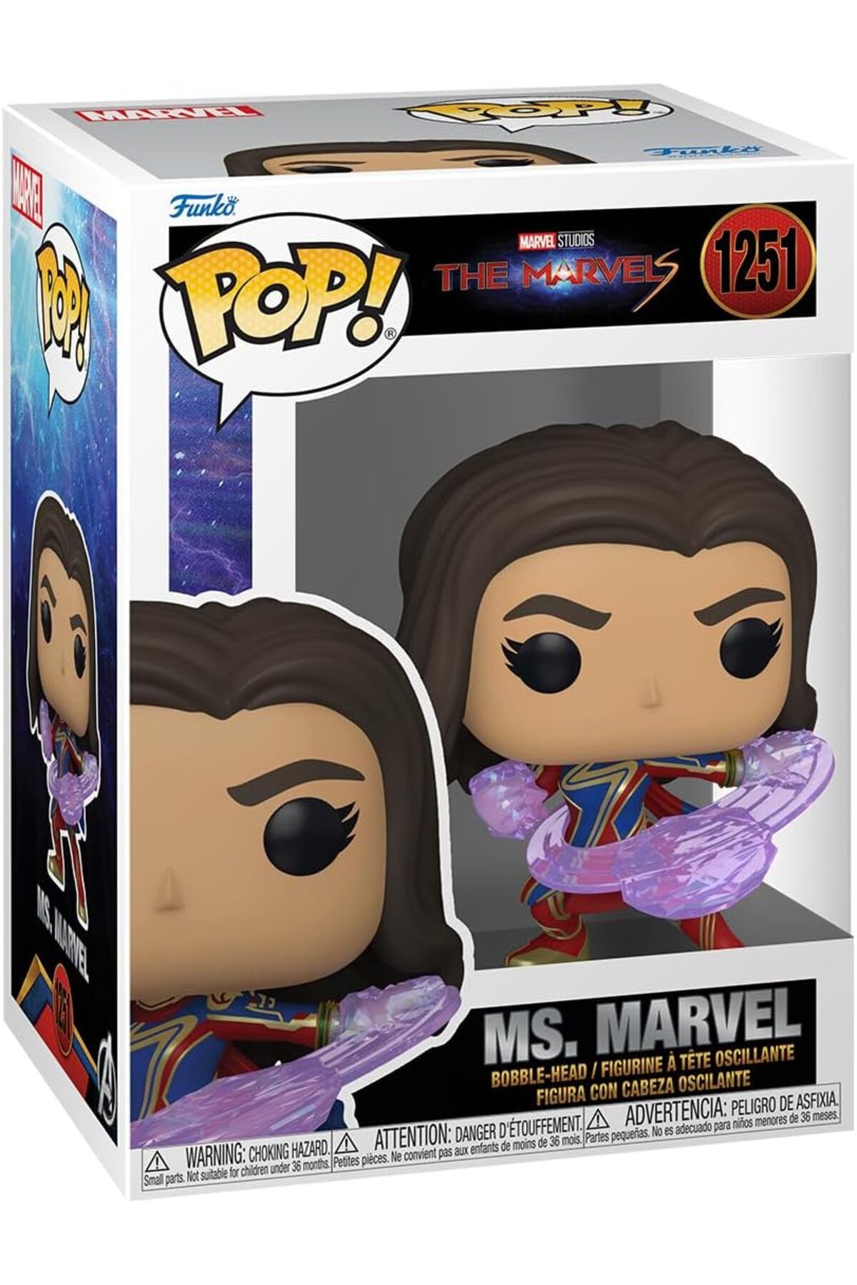 STOREMAX htpshopmx Pop! Movies: The Marvels - Ms. Marvel F str http 1092444