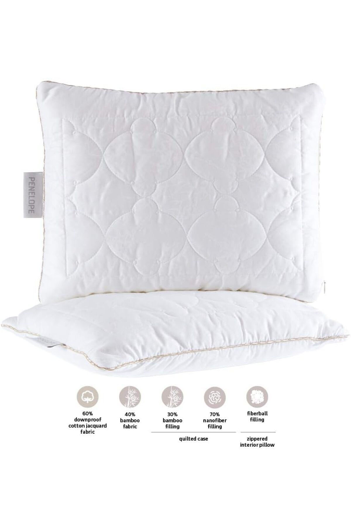 STOREMAX nslmshop Bamboo Bebe Yastık 35x45 Life Store 1037065