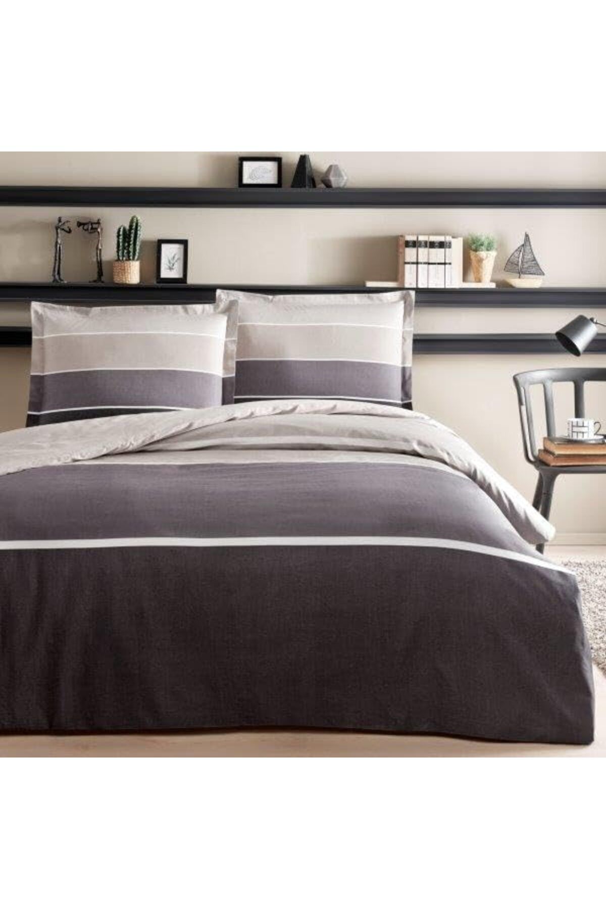 STOREMAX Hazel Nevresim Takımı Mürdüm Çift Kişilik