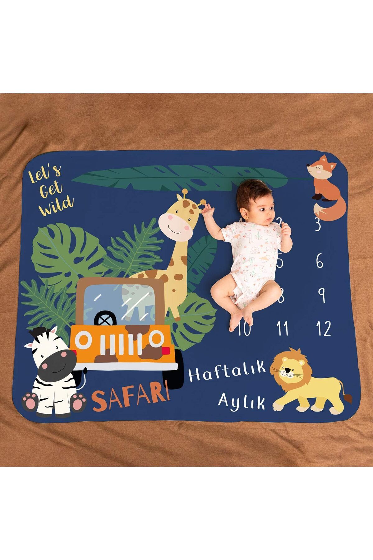 STOREMAX nffashopm Macerası Aylık | Haftalık Bebek Hediyesi Fotoğraf Çekim Battaniyesi storestarx 105135
