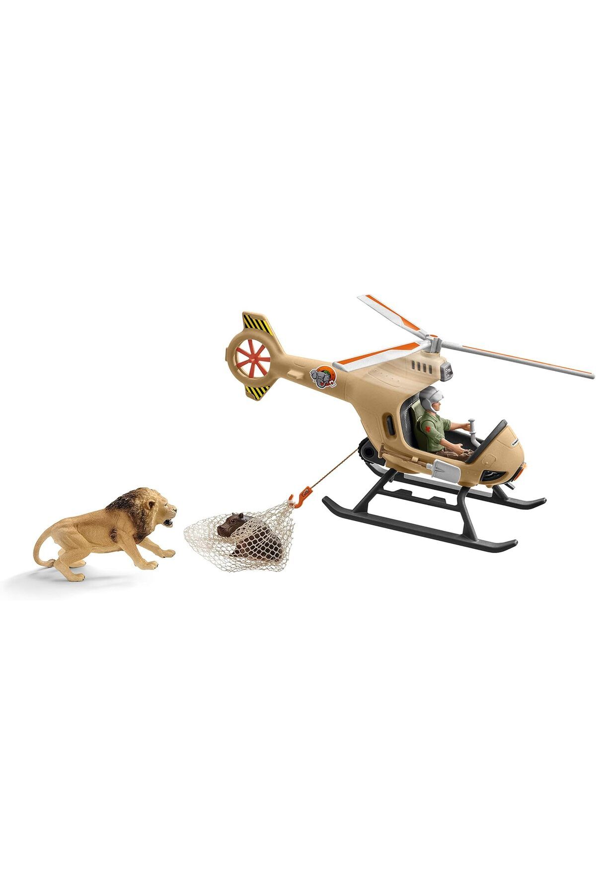 STOREMAX 42476 Kurtarma Helikopteri Oyuncak Figürü, Çok Renkli
