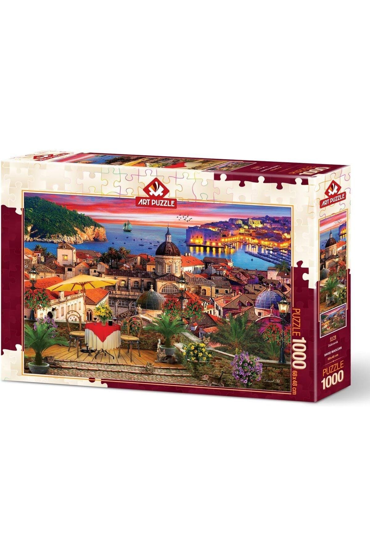 STOREMAX htpshopmx Puzzle Dubrovnik 1000 Parça Puzzle str http 1092444