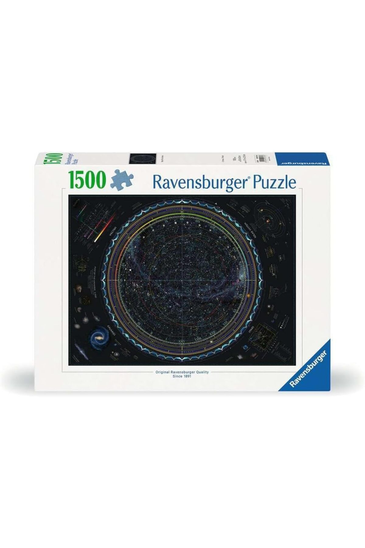 STOREMAX htpshopmx 1500p Puzzle Evrenin Haritası, Yapboz str http 1092444