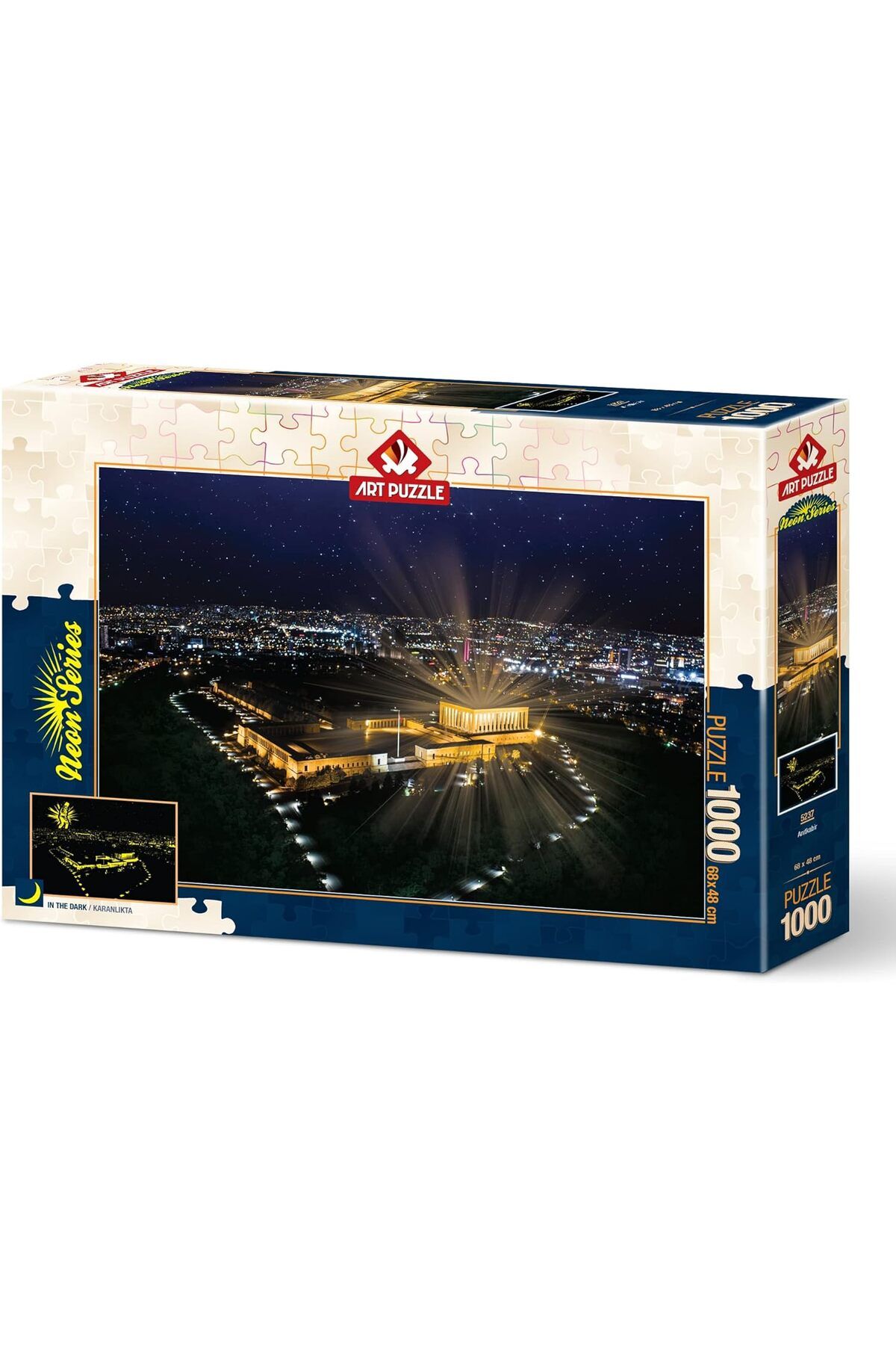STOREMAX srh Puzzle Anıtkabir 1000 Parça Neon Puzzle trendy 266450
