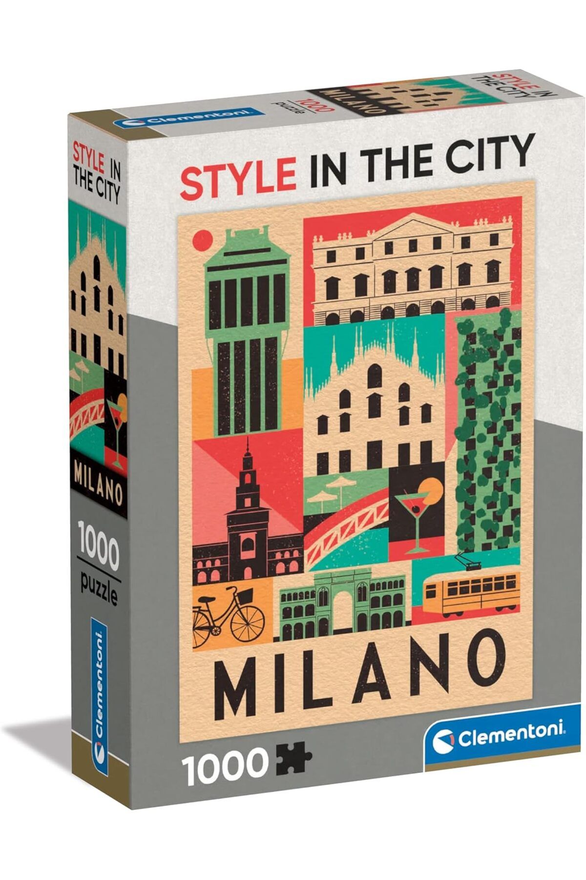STOREMAX htpshopmx - 39842 - Style in the city Puzzle - 1000 Pezzi - Puzzle Adulti, Puzzle Città, Illustraz