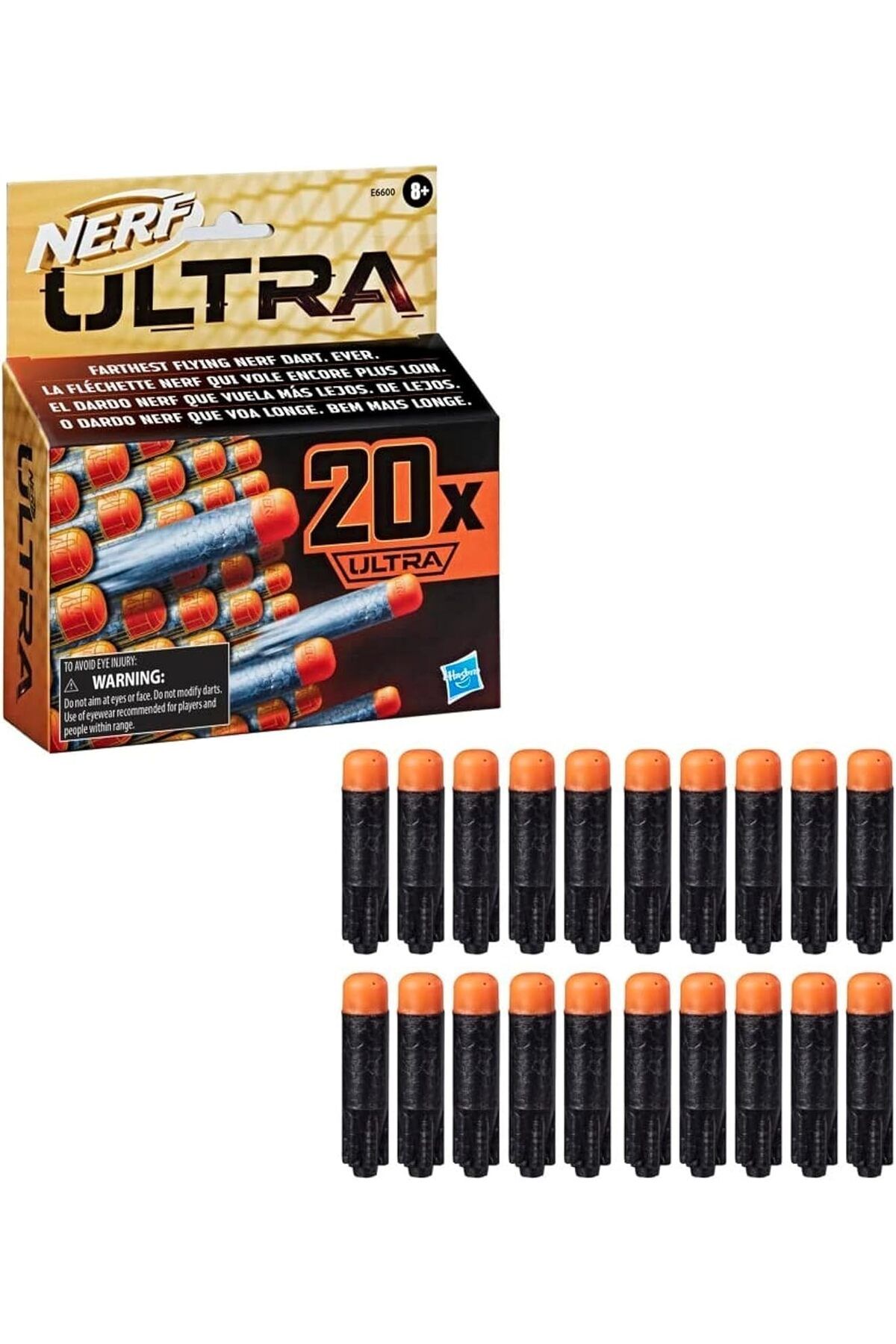 STOREMAX mrttnca Ultra 20 dart dolum paketi, yalnızca NERF Ultra blasterlerle uyumlu 20 resmi NERF Ultra dar