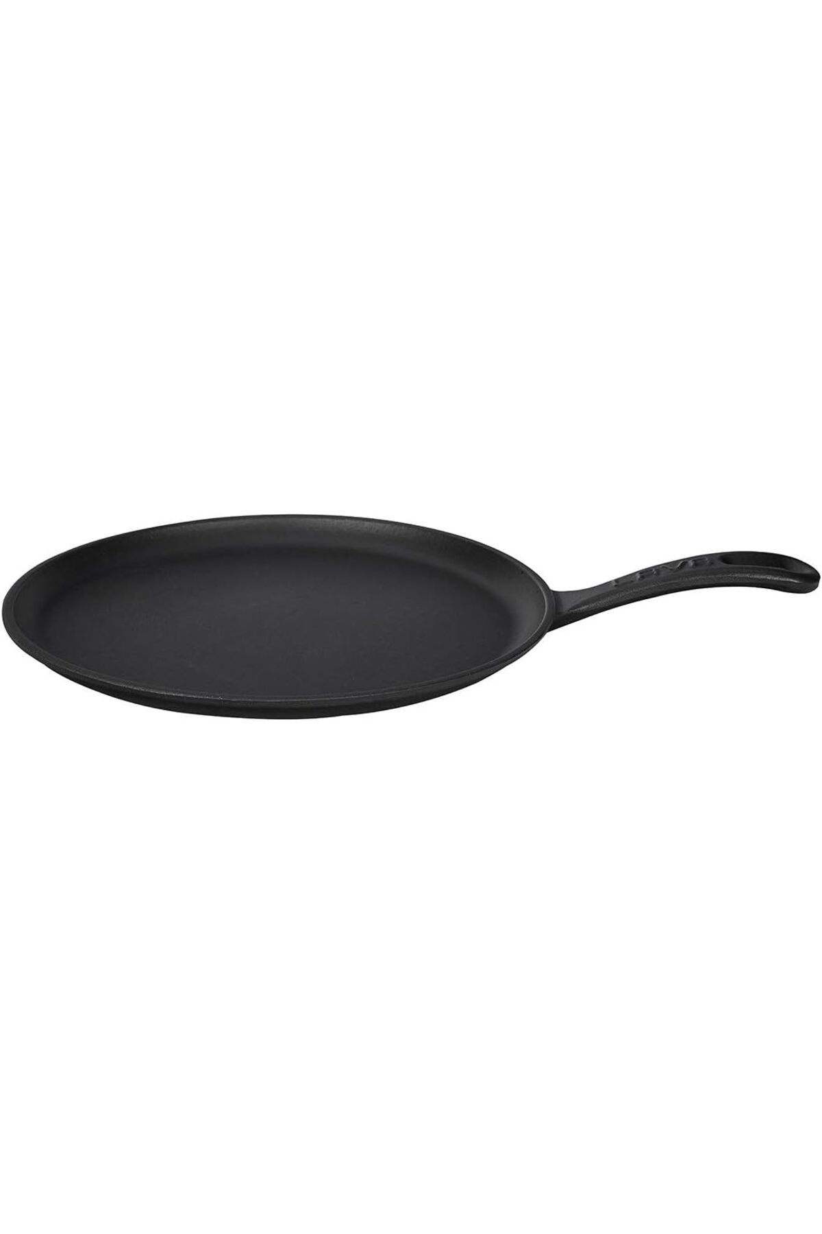 STOREMAX gelalpzr Döküm Krep / Pizza / Pancake Tavası, Yuvarlak Metal Saplı 26cm Siyah aynet 1109110