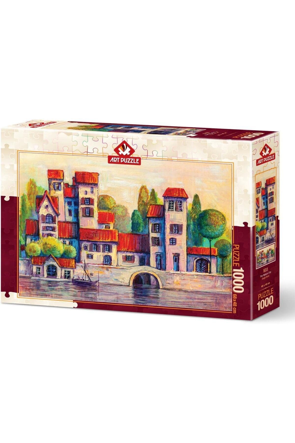 STOREMAX shopmst Puzzle Doğa Kent 1000 Parça Puzzle Life Buystore 1006387