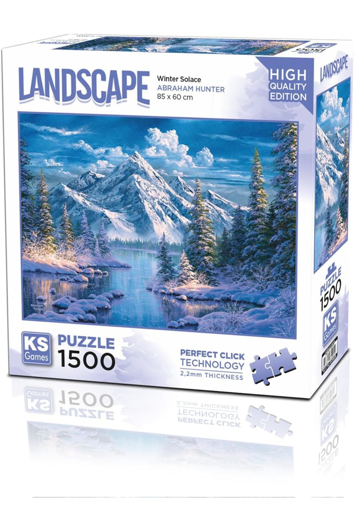 STOREMAX htpshopmx Games 1500 Parça Dağ ve Donmuş Göl Puzzle str http 1092444