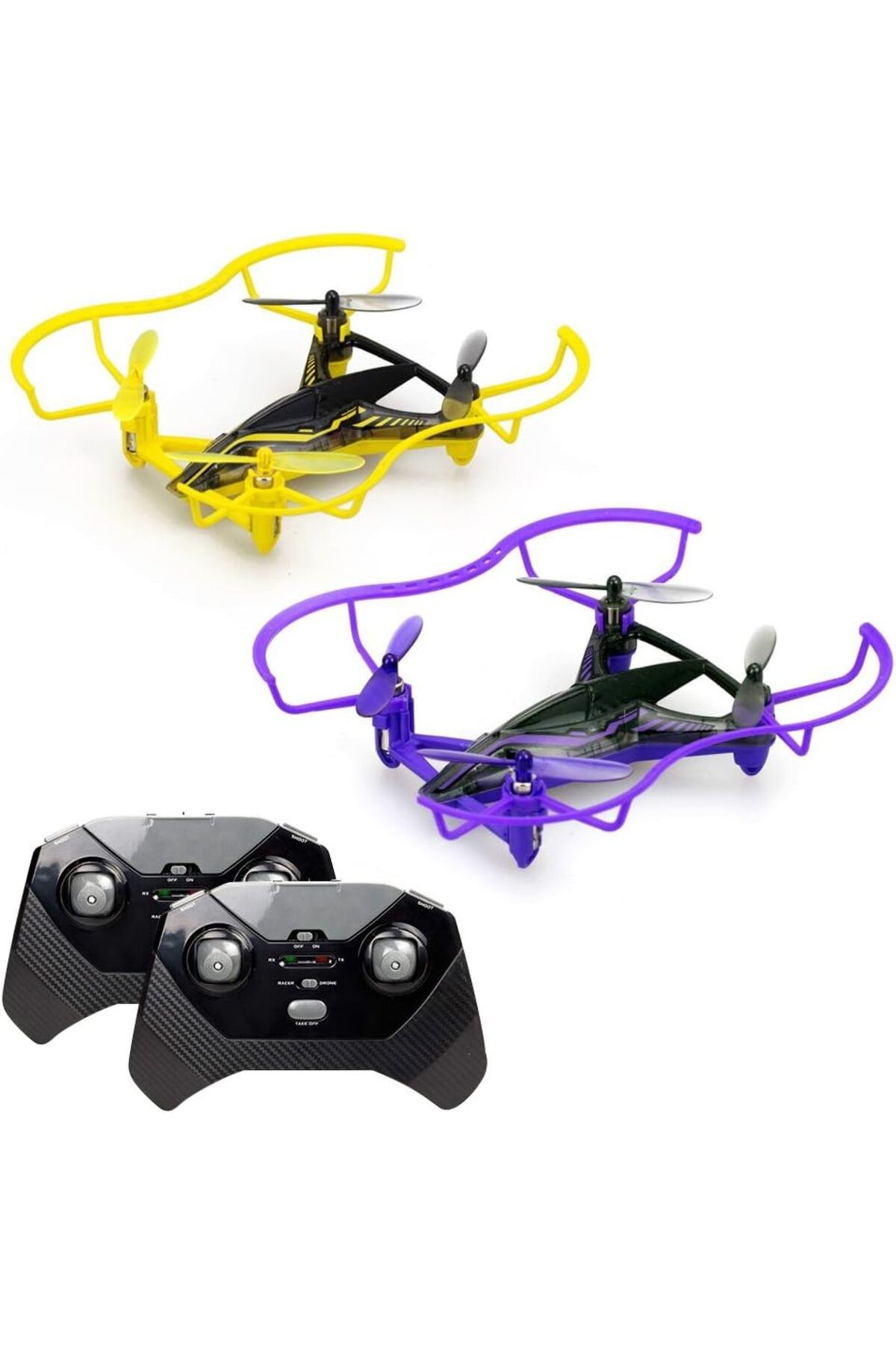 STOREMAX HyperDrone Yarış Büyük Kit, 2'li Drone Set, 2.4G - 4CH Gy