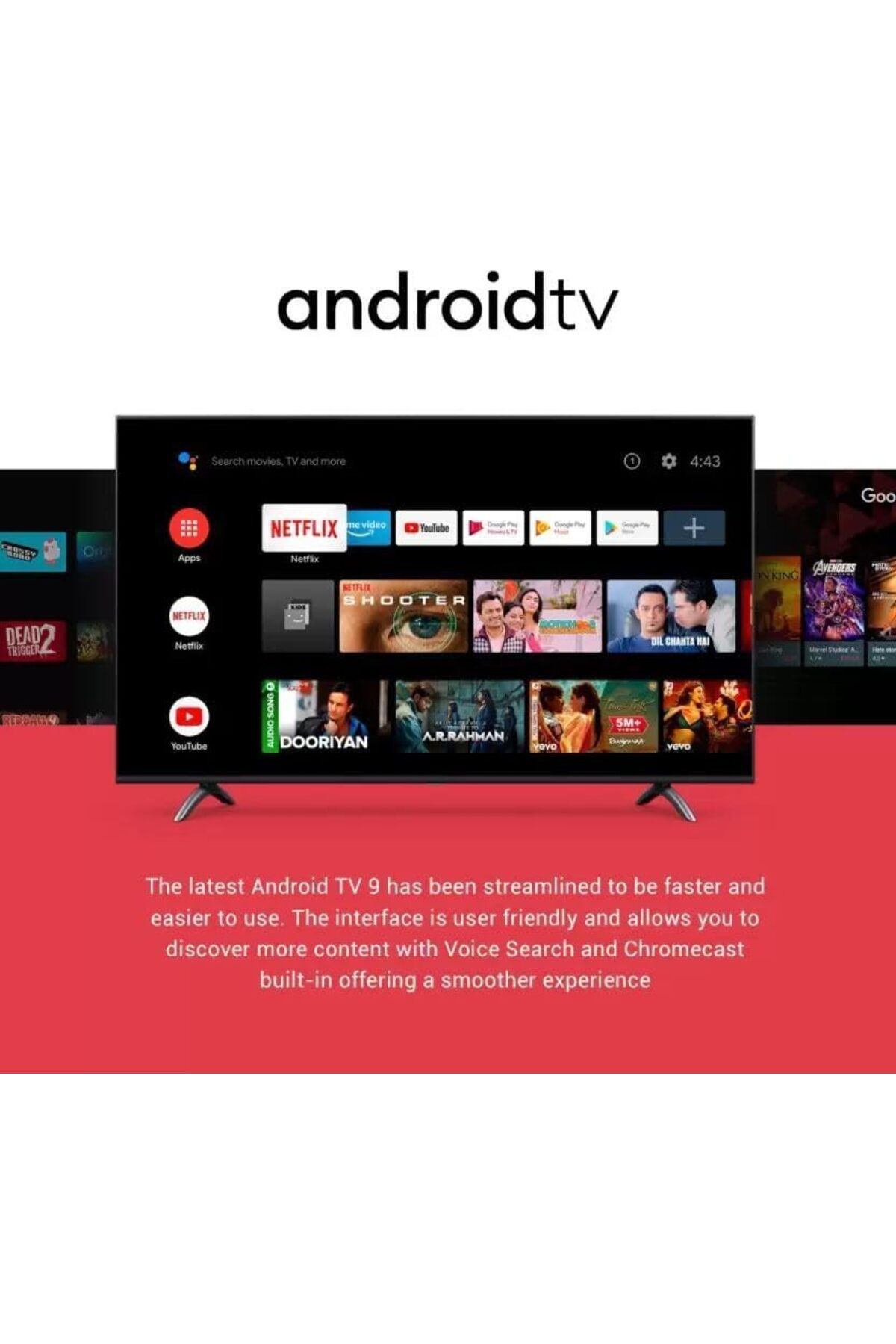 STOREMAX LvnShop Medya Oynatıcı Android TV DTS Chromecast 1080p Dolby TV Stick Mi Yeni Lv 224120