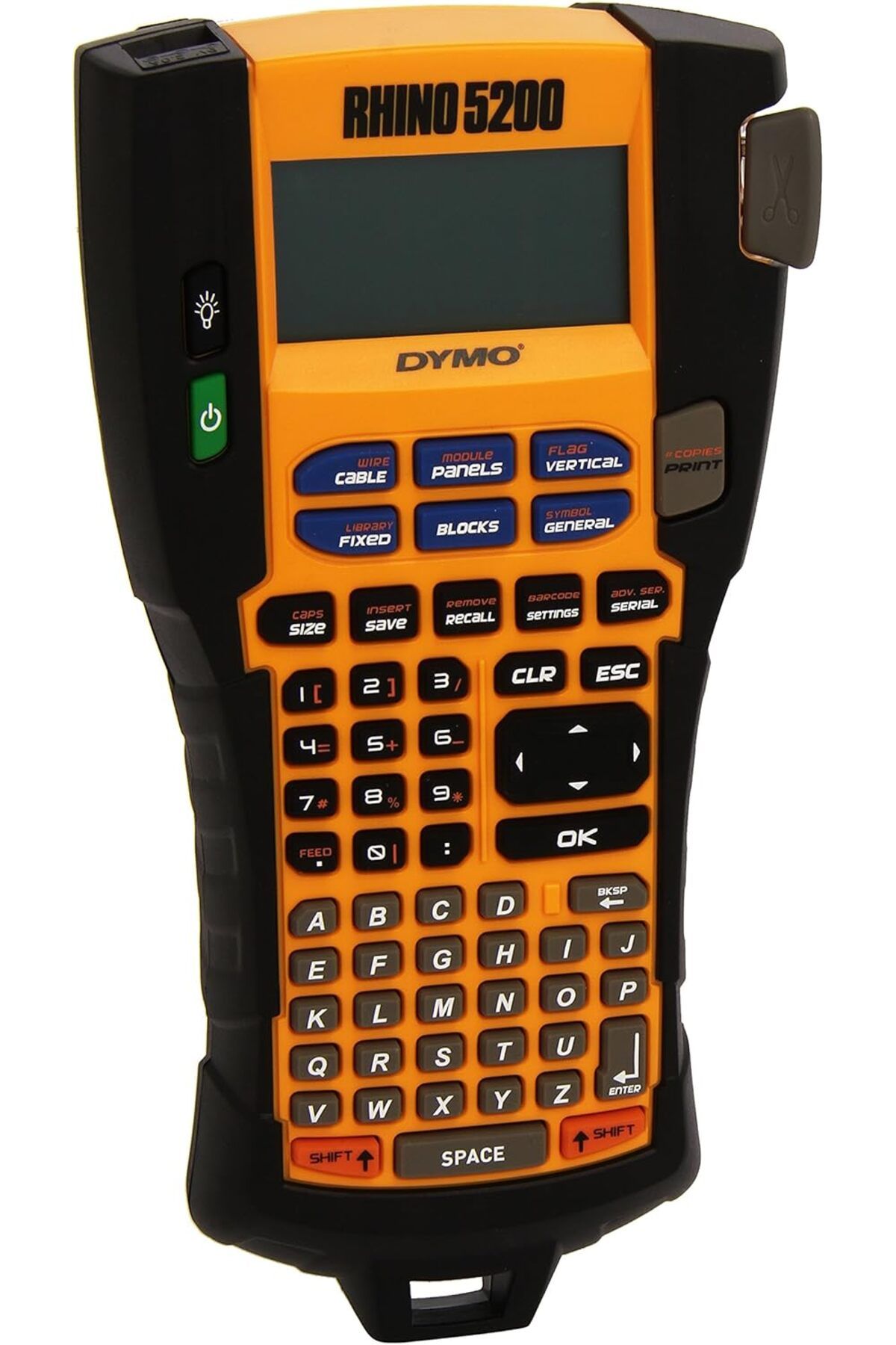 STOREMAX ysstorex RhinoPRO 5200, Elde Taşınır Endüstriyel Etiketleme Makinesi (6/9/12/19 mm Rhino Şeritl
