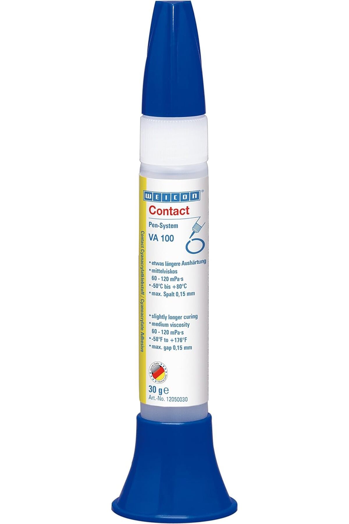 MCreative Contact VA 100 / siyanoakrilat yapıştırıcı / 30 g kalem/kauçuk ve plastikkler için