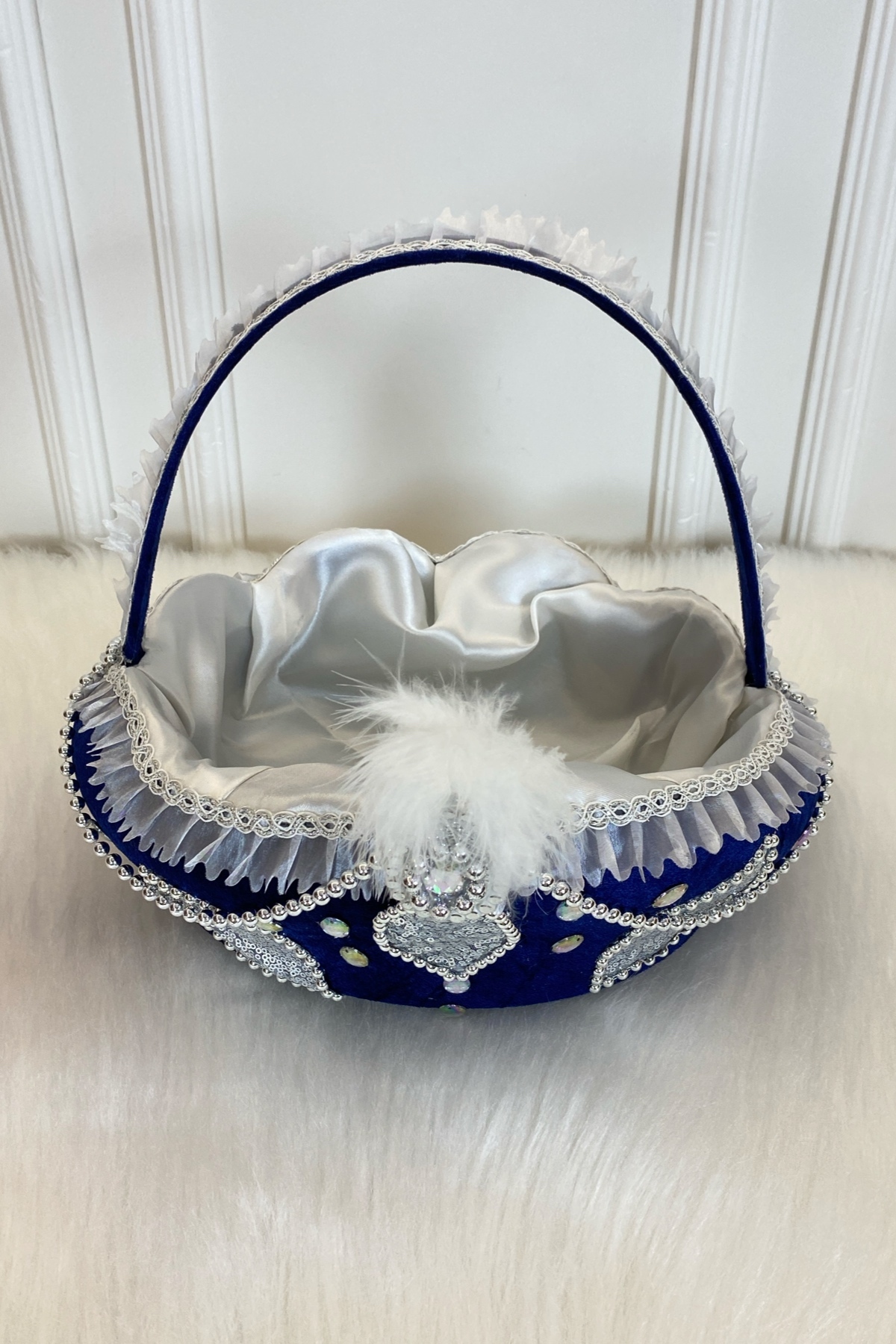 ZEYMERADE Lacivert Sünnet Sepeti Ve Sünnet Tepsisi Takımı, Bebek Çocuk Mevlüt Düğünü Kınası Malzemeleri fotoğrafı 4 (önizleme)