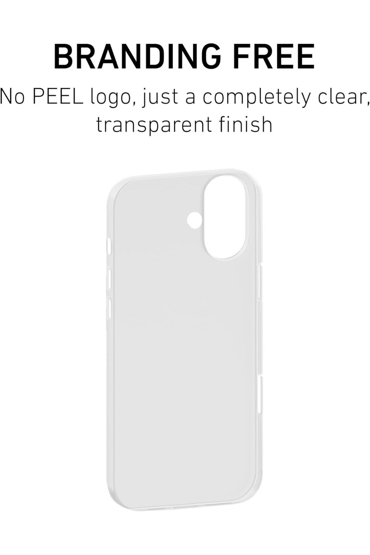 AWH-جراب مرن لهاتف iPhone 16 Plus شفاف - نحيف، بسيط، خالٍ من العلامات التجارية، مصنوع من مادة TPU الناعمة، مريح في الاستخدام 5
