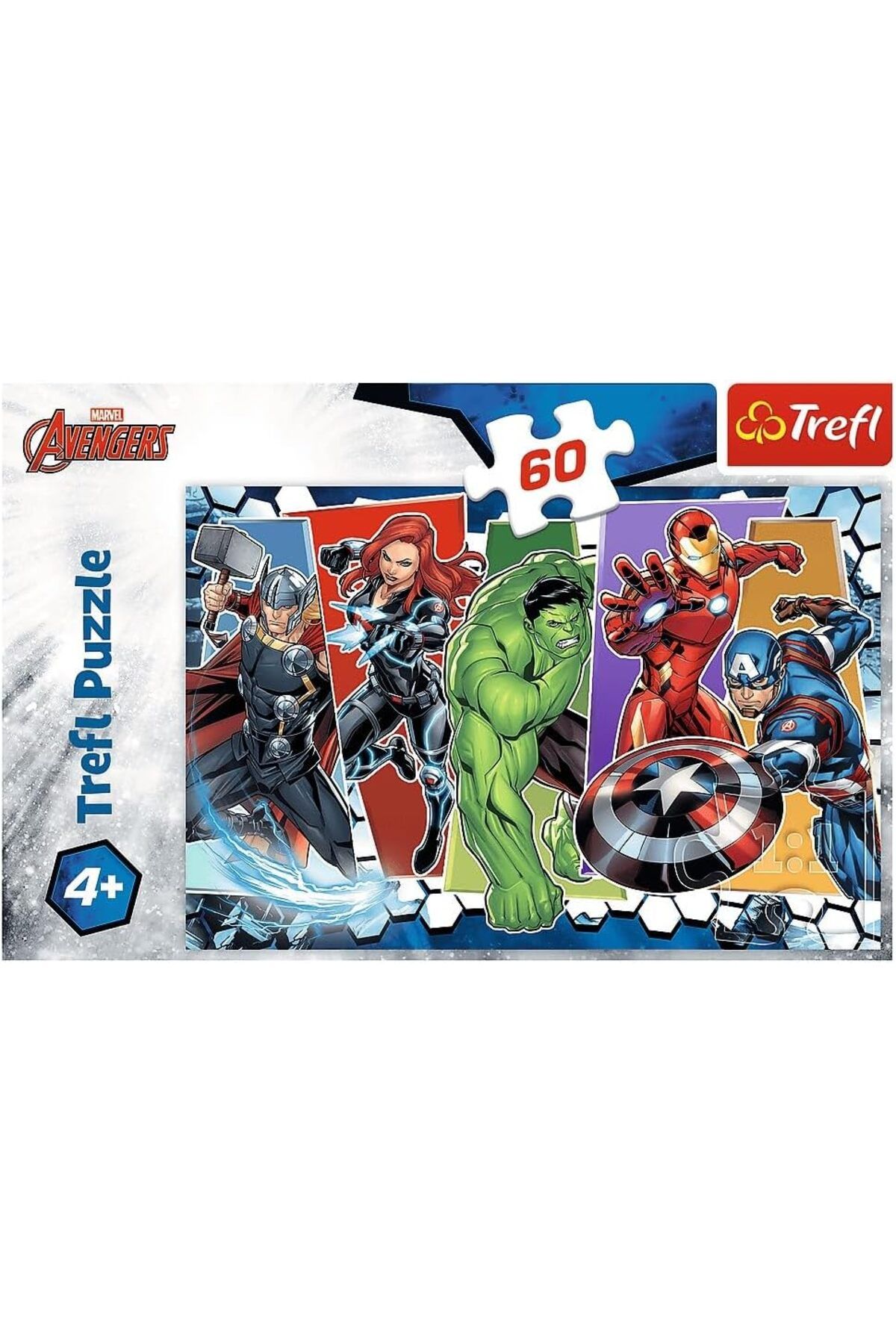 STOREMAX lbstorex 17357 Yenilmez Yenilmezler, Marvel Yenilmezler 4 Yaş ve Üzeri Çocuklar için 60 Parça Y