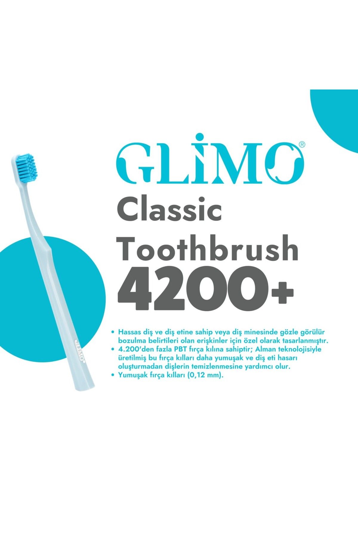 Glimo Classic Diş Fırçası 4200+ Soft