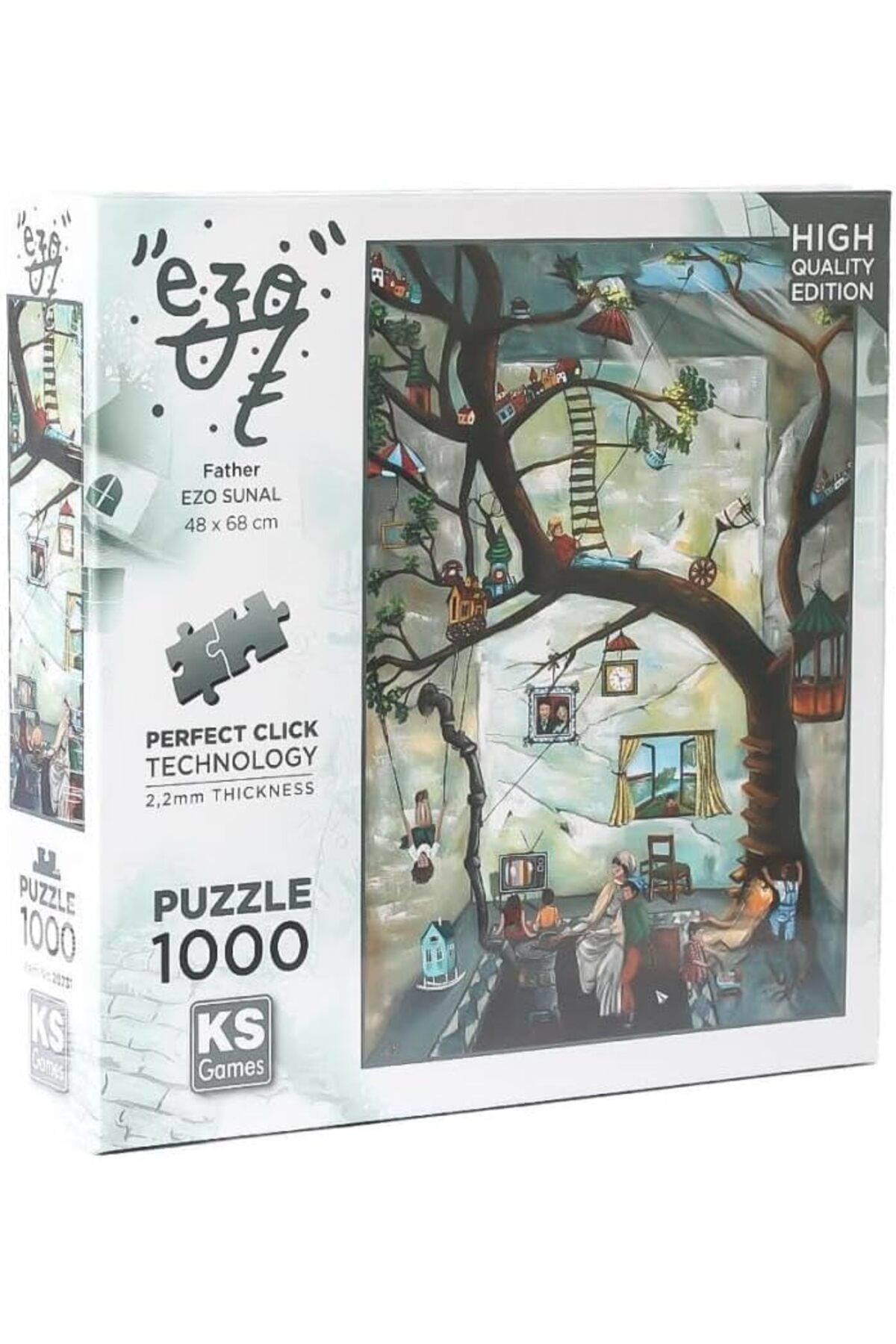 STOREMAX svticaret Games 1000 Parça Fogoso Ezo Sunal Puzzle mhm 1053513