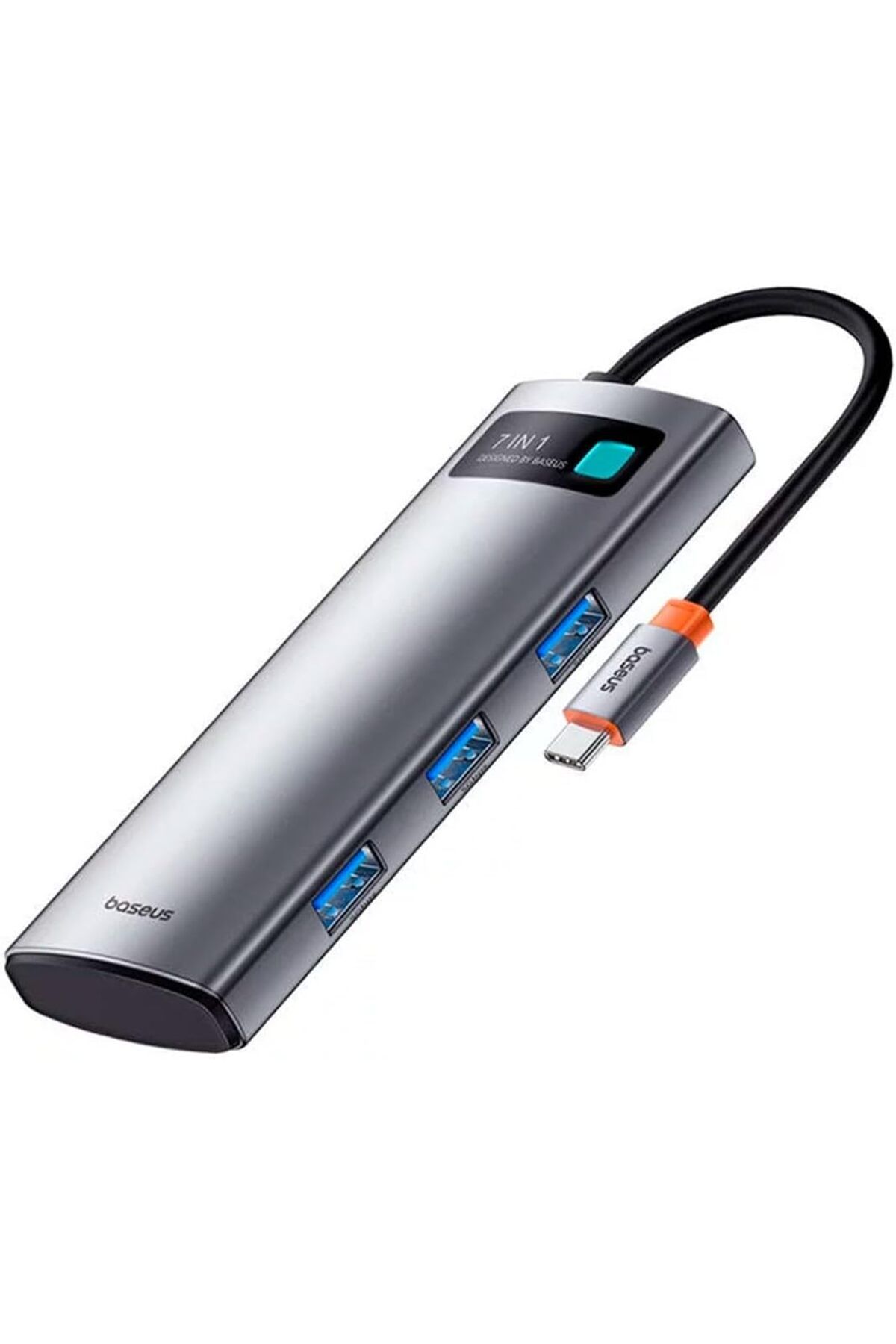 STOREMAX cmllashop StarJoy 7 in 1 Multifonksiyonel Hub Adaptör-Uzay Gri 542093