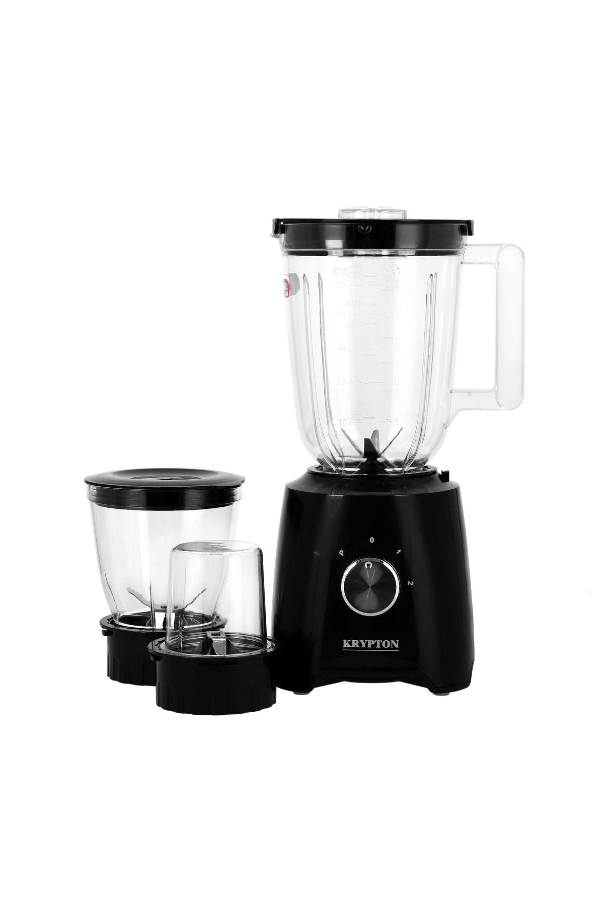 KRYPTON-3-in-1 Blender/Juicer Mixer 1.5 L|Unbreakable Jars&Sharp Blade|500W KNB6136|2 Years Warranty 1