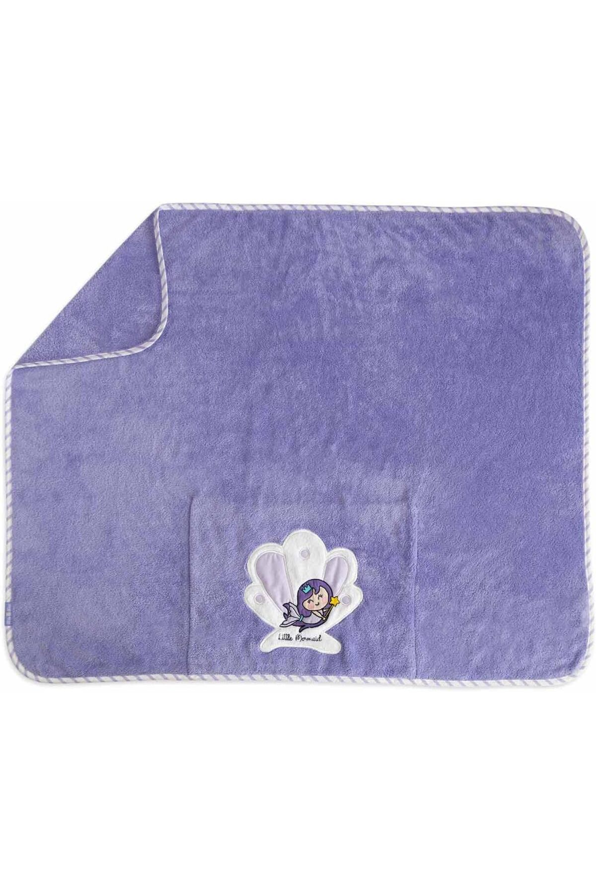 STOREMAX nffashopm Moo Soft Cuddles Bebek Battaniye Küçük Deniz Kızı (Lila) storestarx 1051353