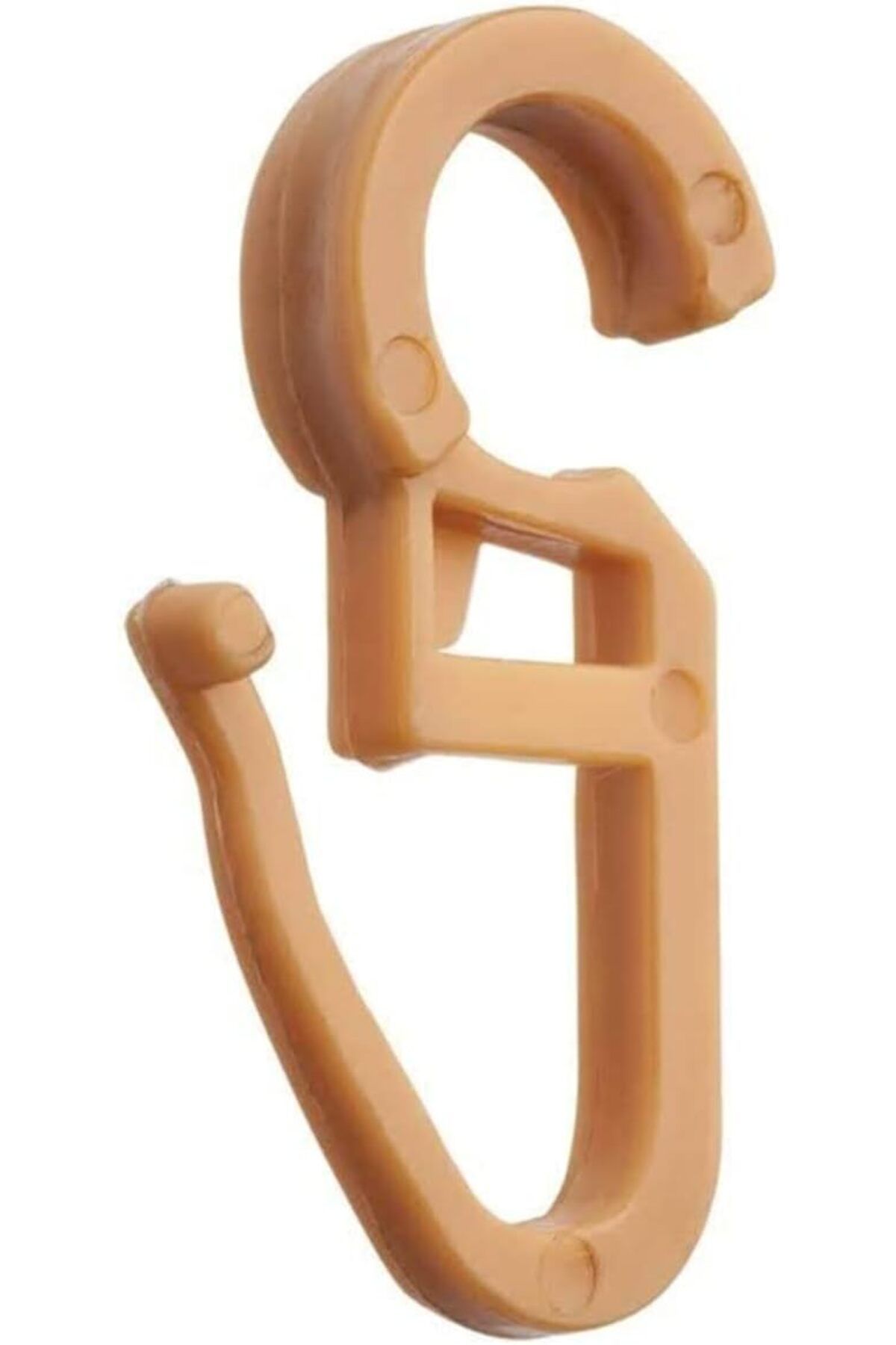 STOREMAX MU-ARTSHOP Rustik Perde Klipsi 50 Adet Açık Kahve tnca 871301
