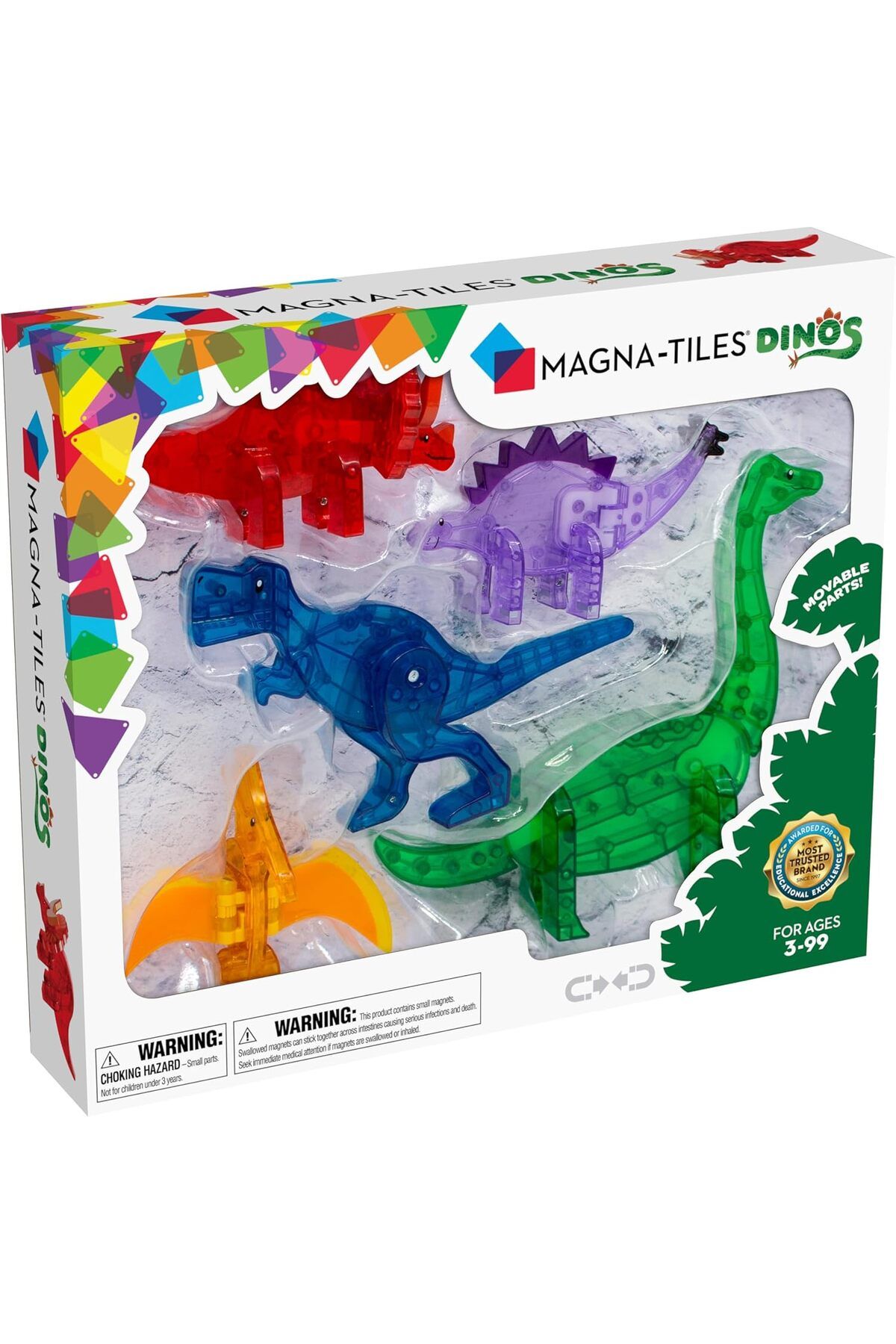 STOREMAX htpshopmx Tiles Oyuncak Dinozorlar, 5 Parça, Standart, Standart Ayakkabısı str http 1092444