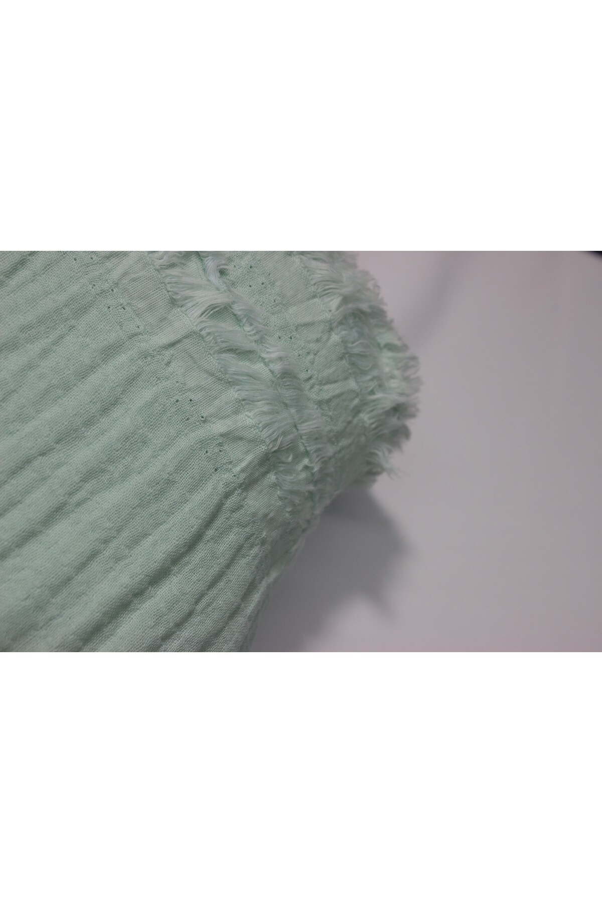 FabricLoom Soft and Lightweight Double Gauze Muslin Fabric - 100% Cotton - Safe for Babies, Perfect for DIY and fotoğrafı 3 (önizleme)