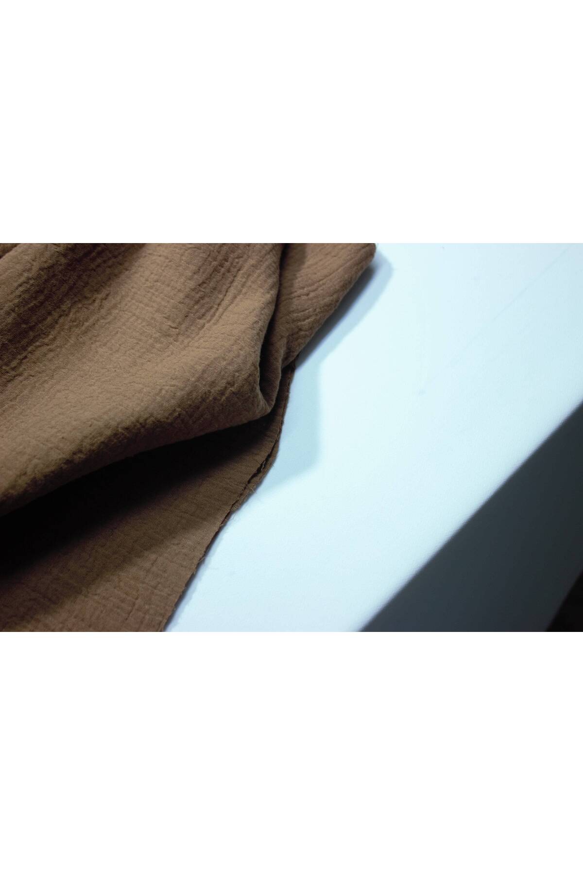 FabricLoom Soft and Lightweight Double Gauze Muslin Fabric - 100% Cotton - Safe for Babies, Perfect for DIY and fotoğrafı 2 (önizleme)