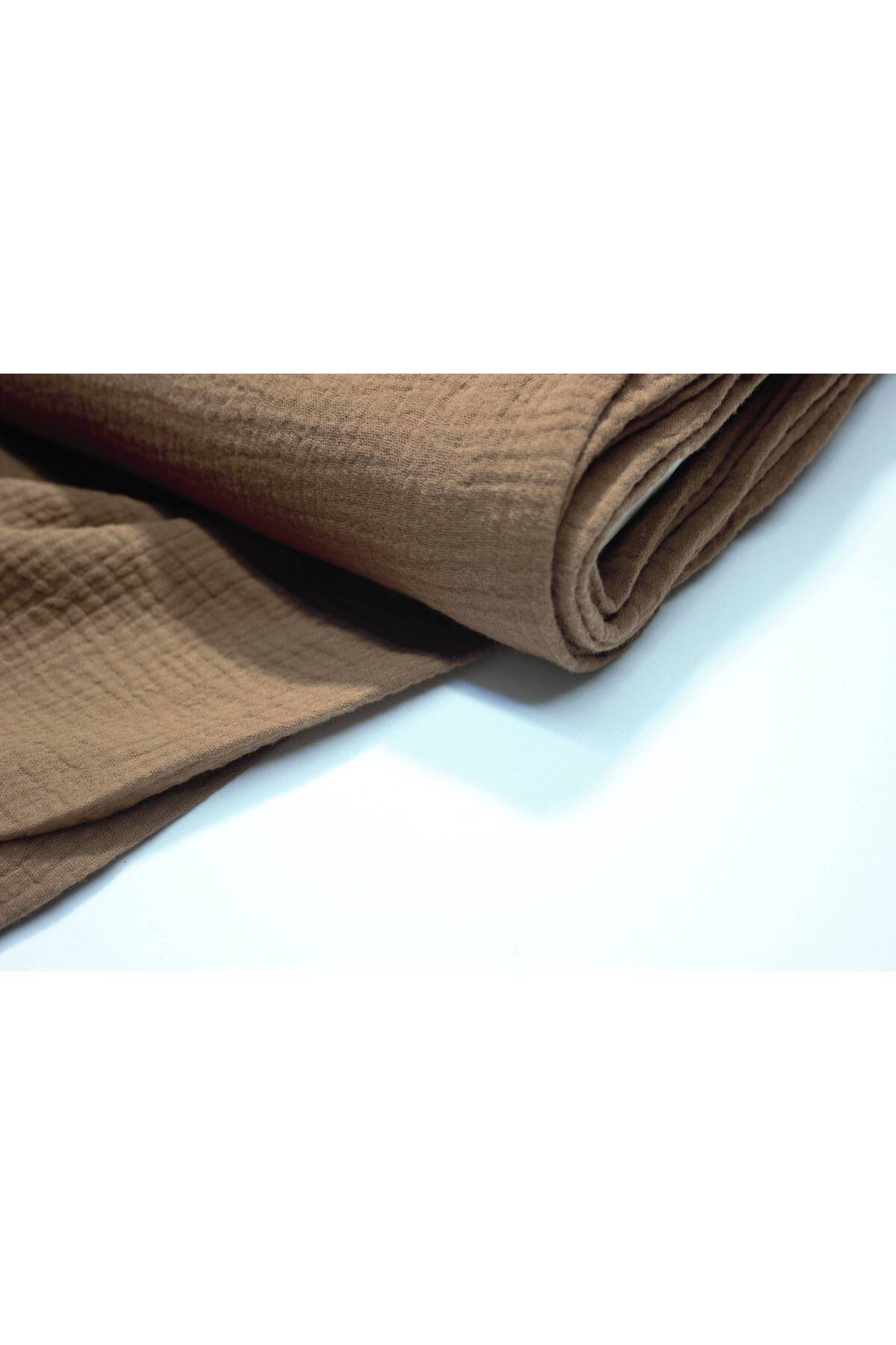 FabricLoom Soft and Lightweight Double Gauze Muslin Fabric - 100% Cotton - Safe for Babies, Perfect for DIY and fotoğrafı 7 (önizleme)