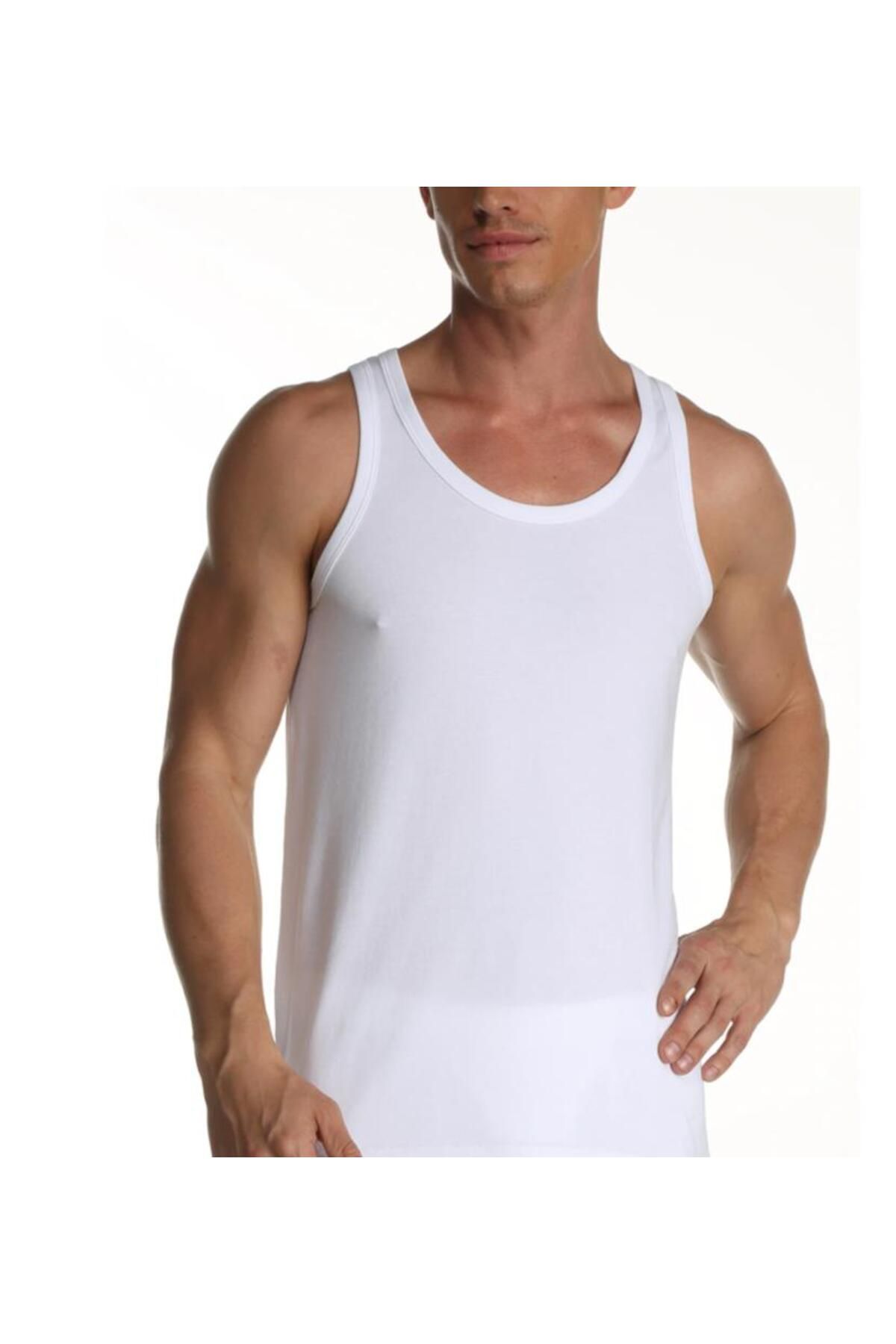 Çift Kaplan-Ανδρικό εσώρουχο 917 Model White - Elastane 1