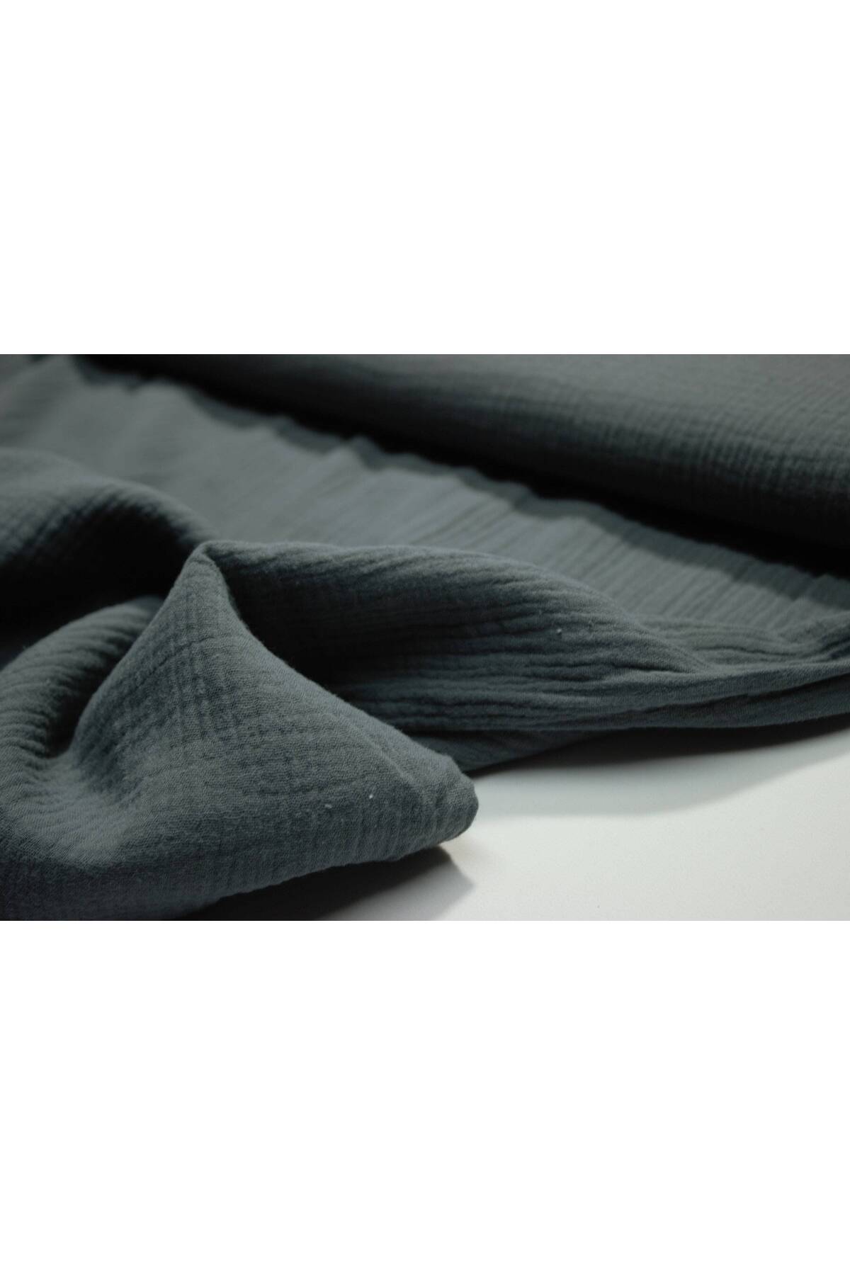 FabricLoom Soft and Lightweight Double Gauze Muslin Fabric - 100% Cotton - Safe for Babies, Perfect for DIY fotoğrafı 3 (önizleme)