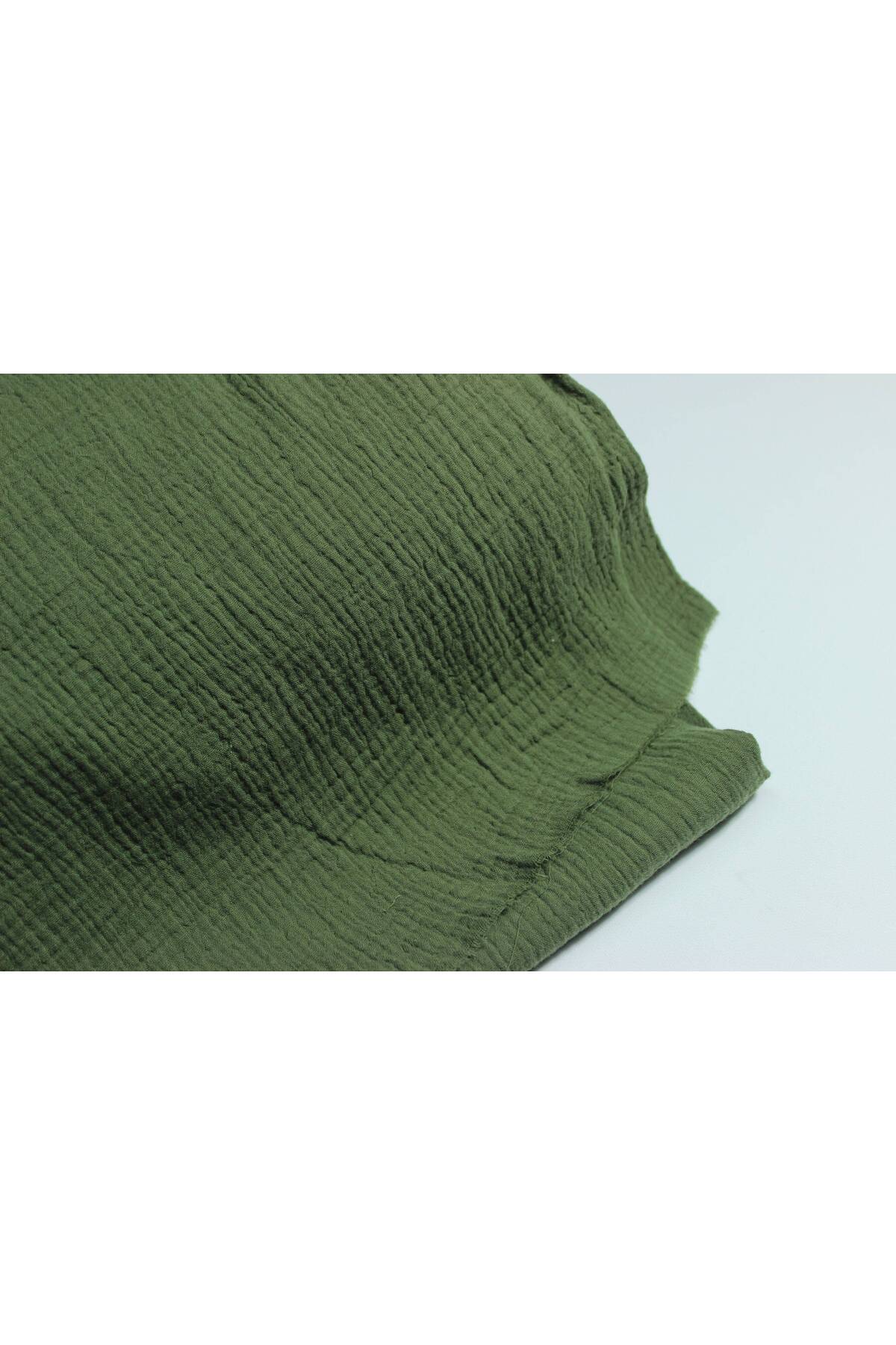 FabricLoom Soft and Lightweight Double Gauze Muslin Fabric - 100% Cotton - Safe for Babies, Perfect for DIY and fotoğrafı 2 (önizleme)