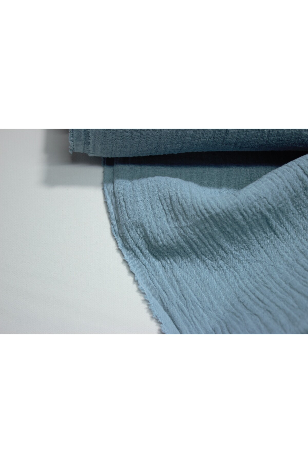 FabricLoom Soft and Lightweight Double Gauze Muslin Fabric - 100% Cotton - Safe for Babies, Perfect for DIY and fotoğrafı 5 (önizleme)