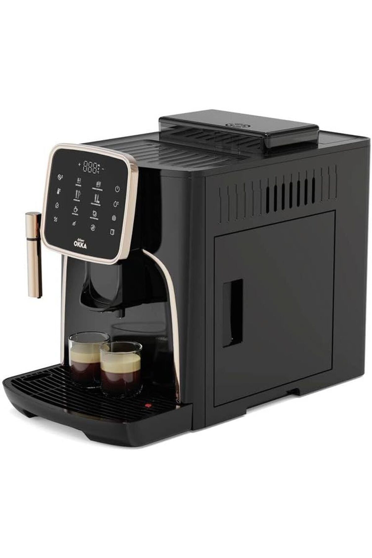 Arzum-Okka Espresso Pro fully Automatic Espresso Machine,1.8L ,Built In Grinder, Copper, OK0030-04 8