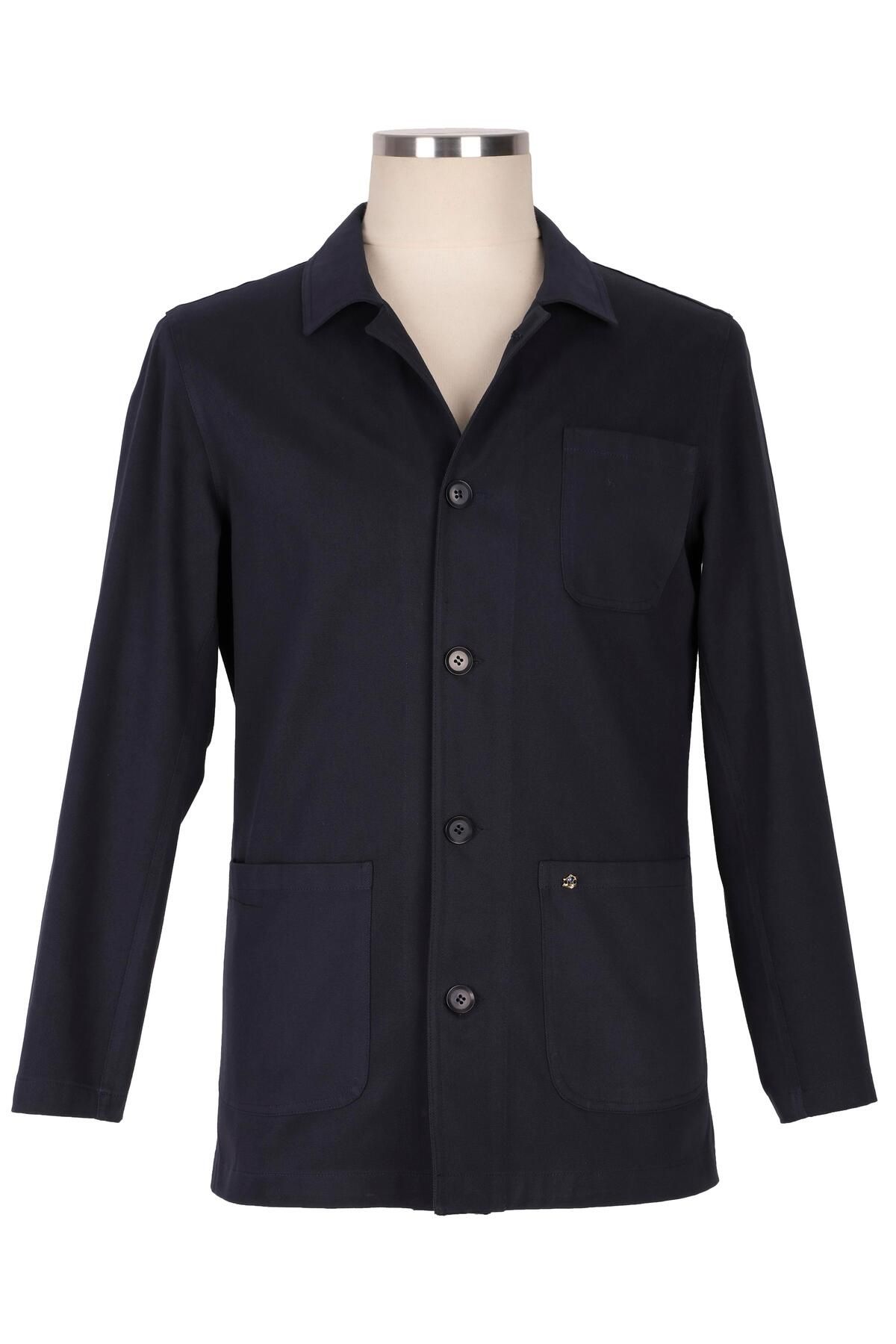 BLU-Cotton Shirt Jacket 1