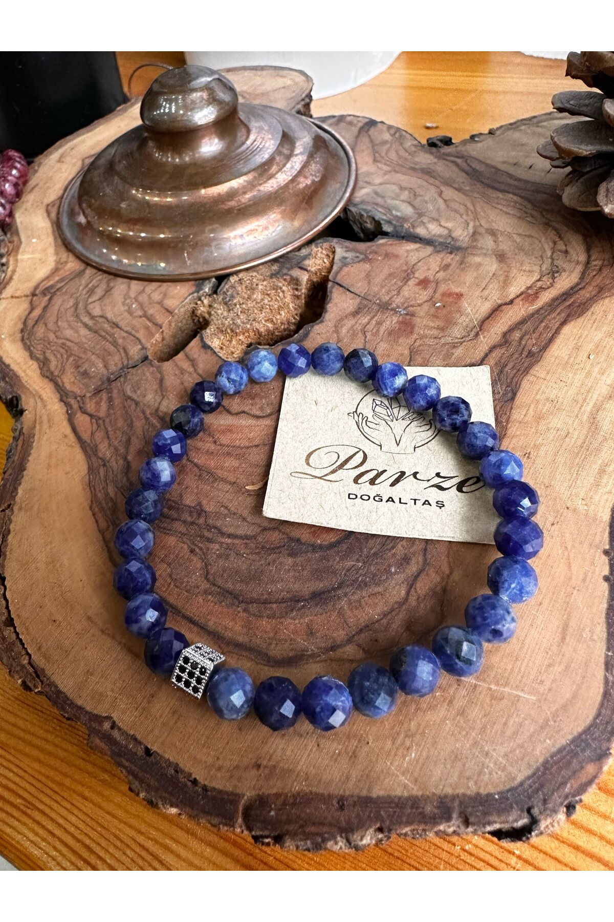 Afghanite Natural Stone Bracelet