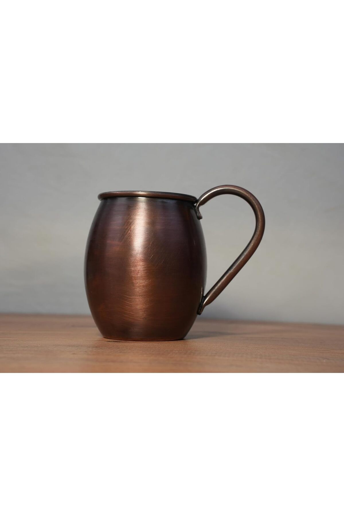 STOREMAX sellbuystore Bakır Moscow Mule Bardak Düz 500 ml Oksit Turna0493-3 1053513