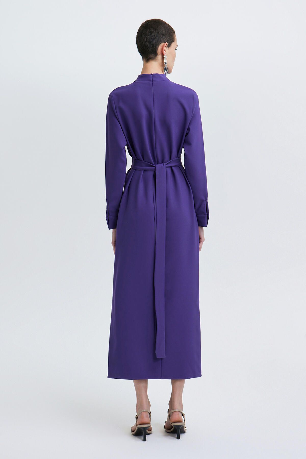 Touché Privé-Kreppkleid – Design mit Taillengürtel 4