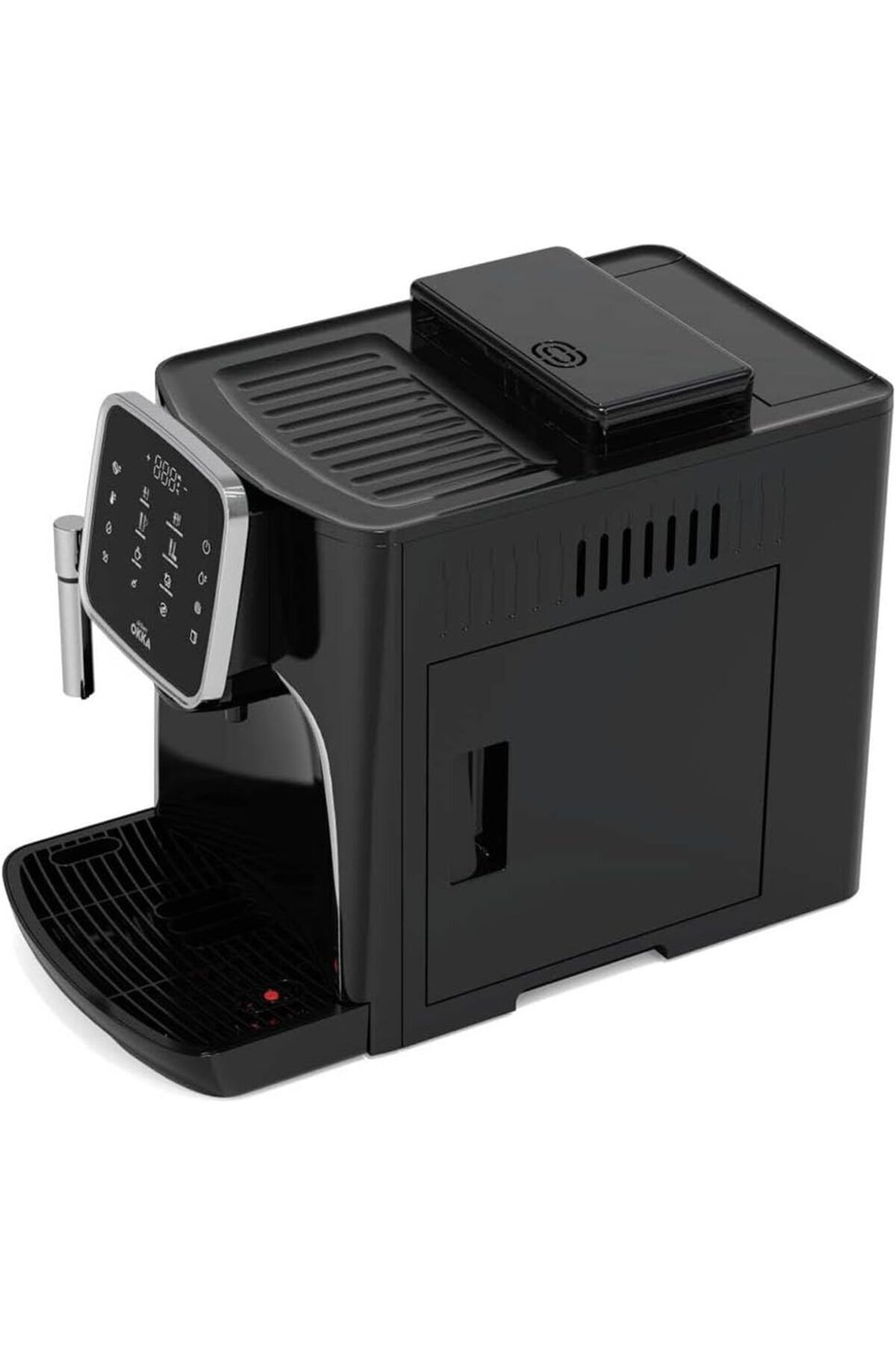 Arzum-Okka Espresso Pro fully Automatic Espresso Machine,1.8L ,Built In Grinder, Chrome,OK0030-05 3