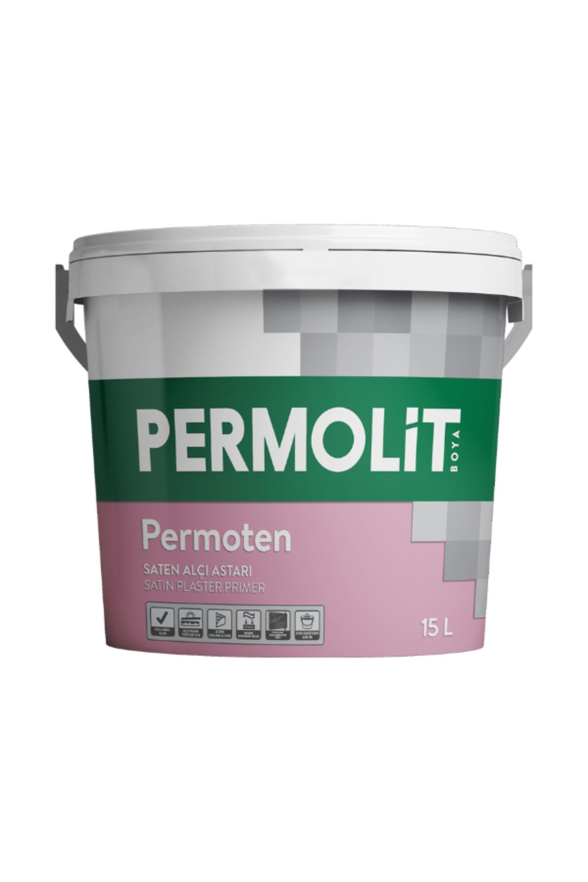 Permolit PERMOLİT Permoten Saten Alçı Astarı 15 LT