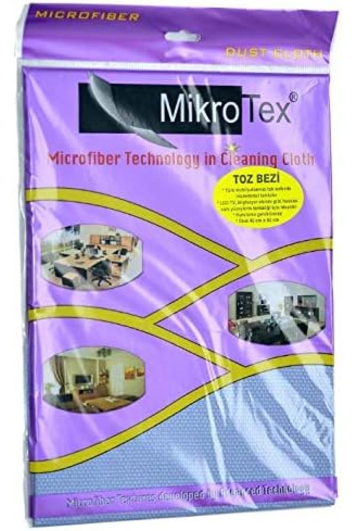 STOREMAX nffashopm Mikrofiber Toz Bezi 3 Adet Mavi 40 x 50 CM storestarx 1051353