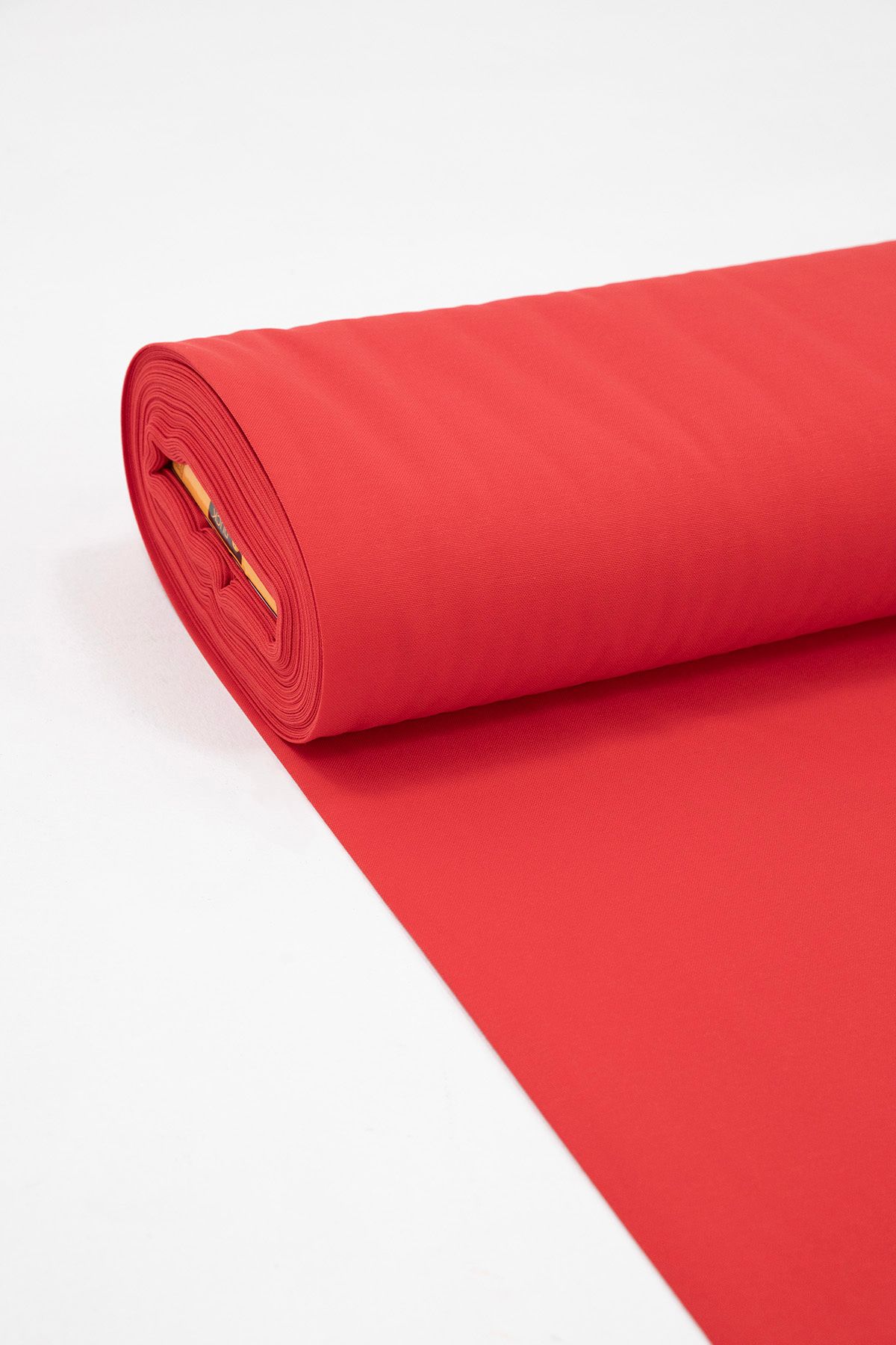 FAVORA-Premier Meter Duck Linen Fabric Water Repellent Cloth 10 Meters Drk8077 - Red 3