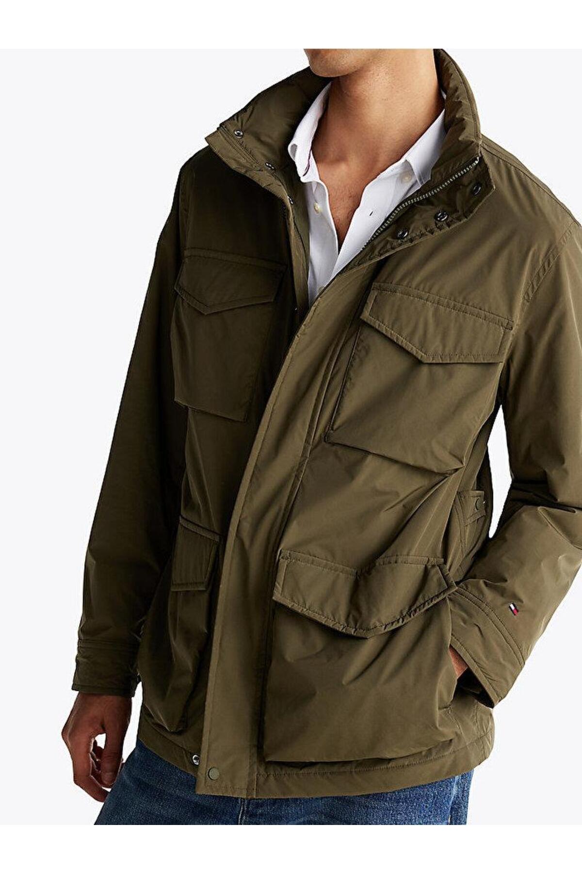 کاپشن مردانه راسته آستین استاندارد | تامی هیلفیگر Tommy Hilfiger P54570S1878 - تصویر 6