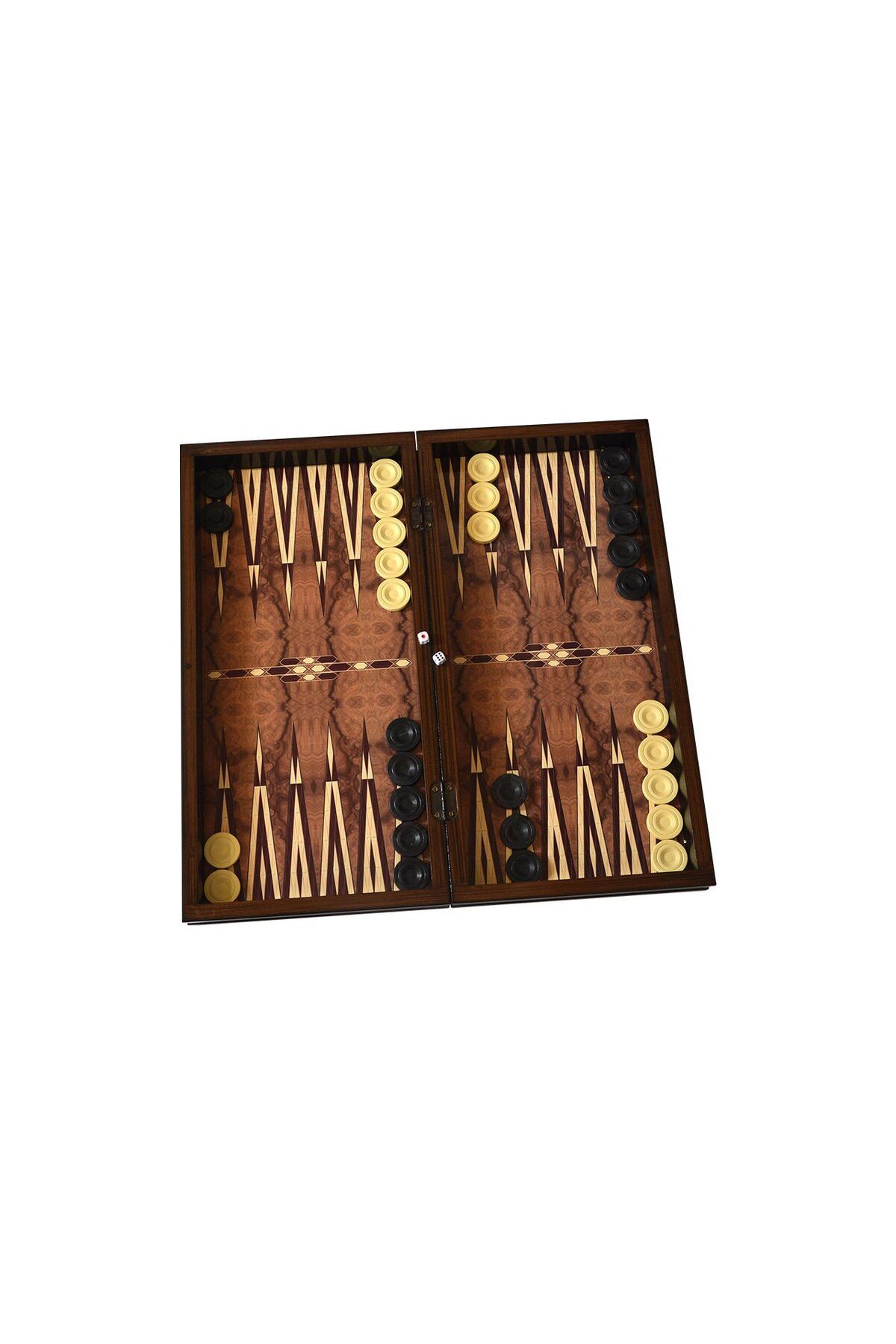 TimeStart-KS Games Master - Elegance Backgammon Patterned Motif 2
