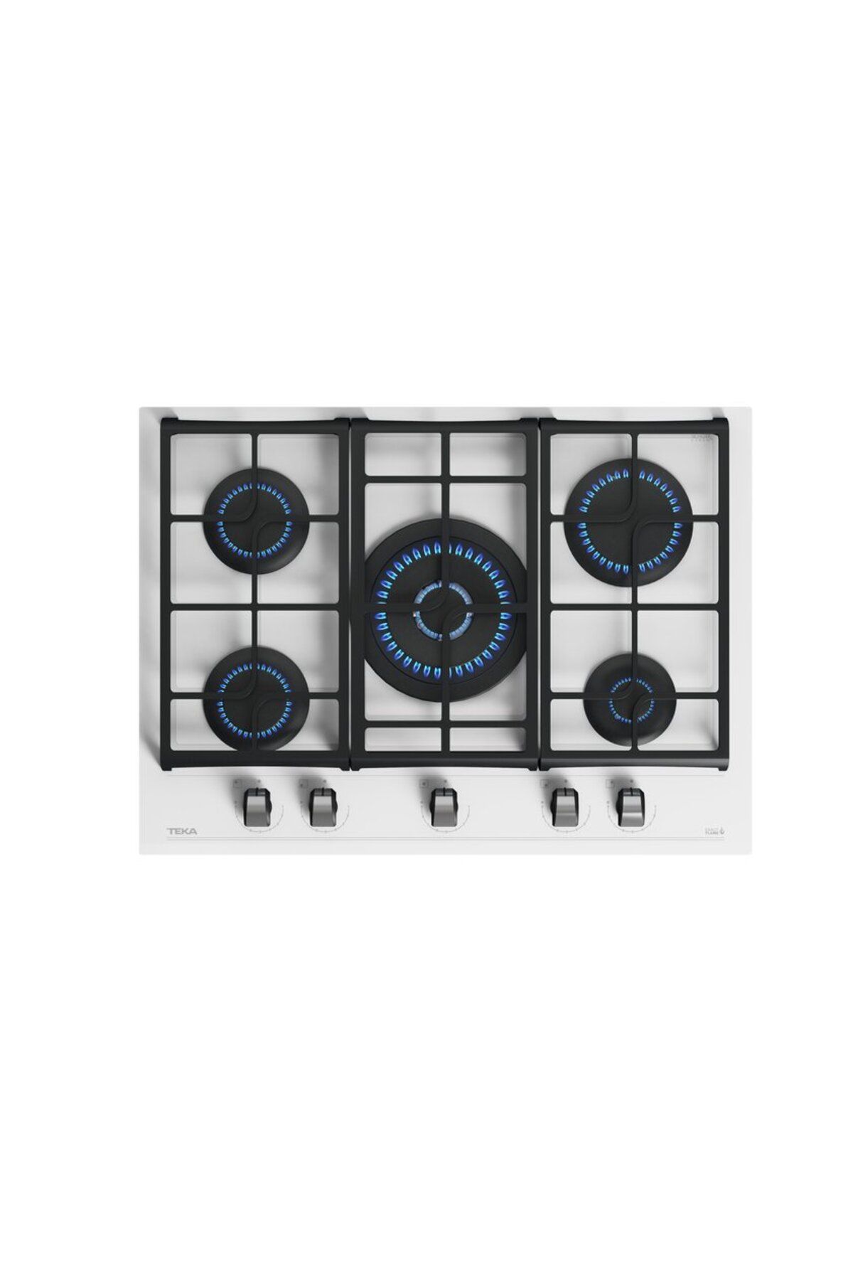Gzc 75330 Xb Beyaz Exactflame Teknolojili 70 Cm Cam Gazlı Ocak